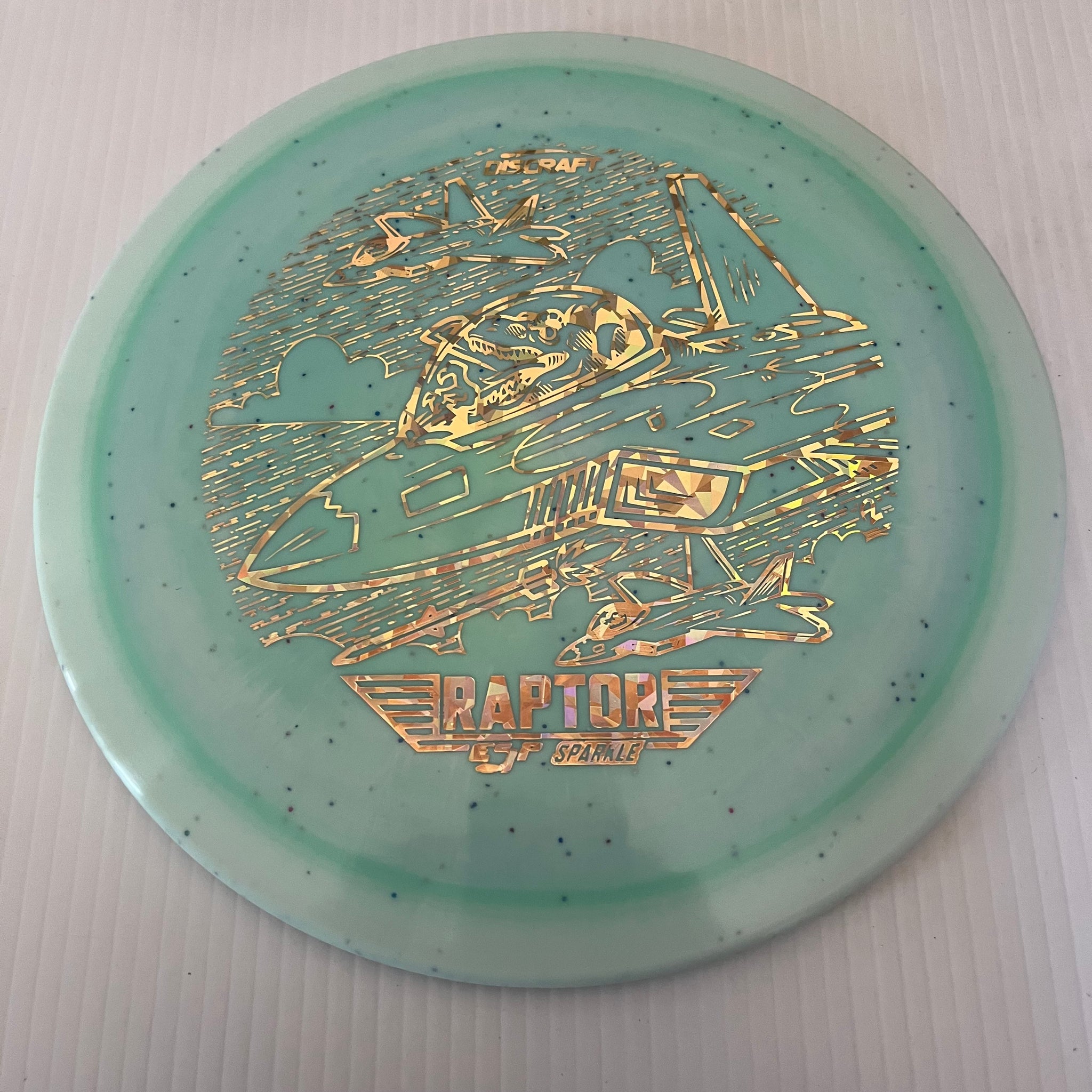 Discraft 2023 Ledgestone Lightweight Sparkle ESP Raptor 9/4/0/3