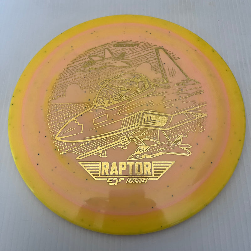 Discraft 2023 Ledgestone Lightweight Sparkle ESP Raptor 9/4/0/3