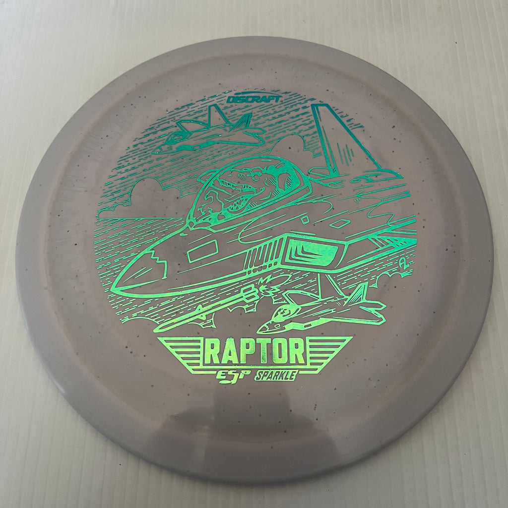 Discraft 2023 Ledgestone Lightweight Sparkle ESP Raptor 9/4/0/3