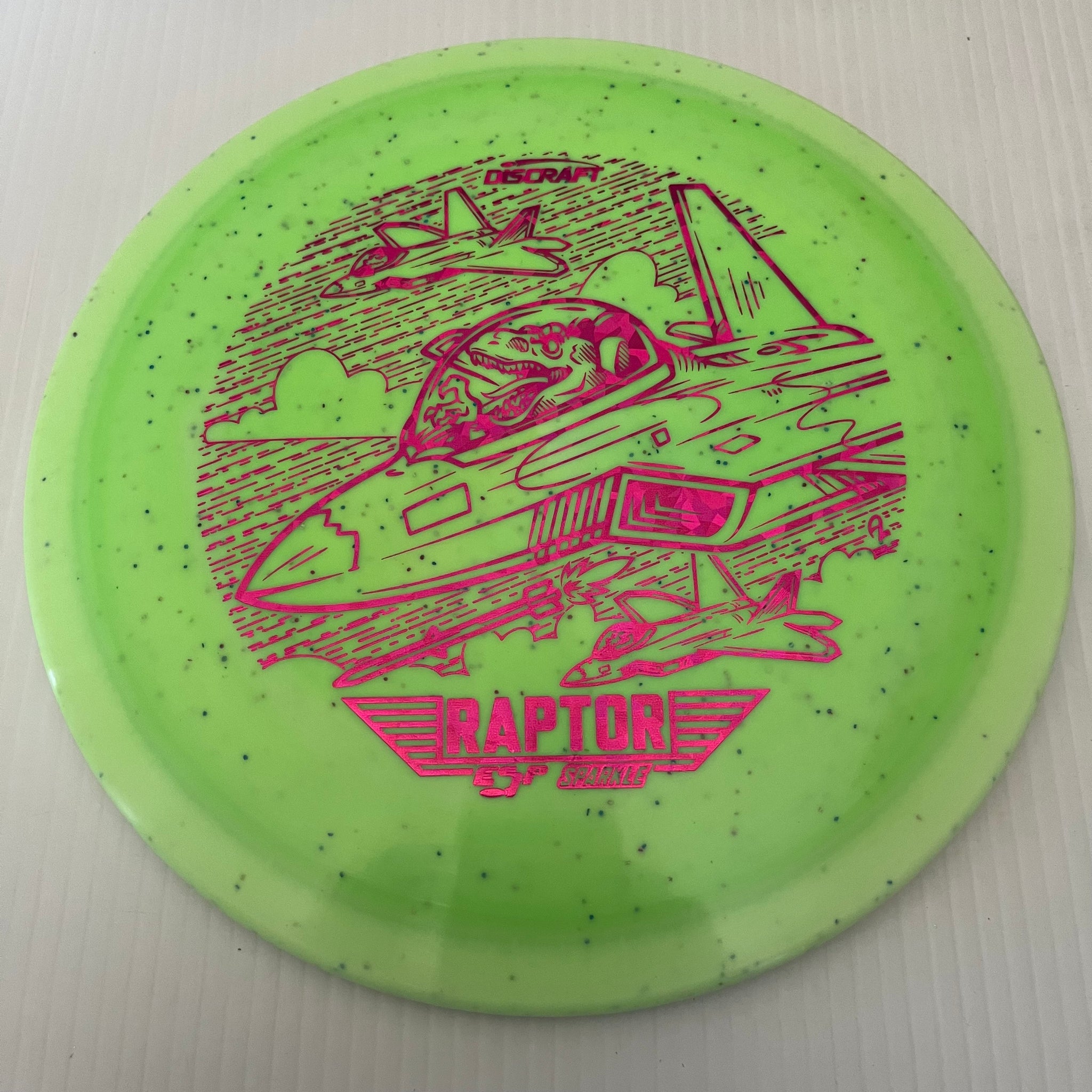 Discraft 2023 Ledgestone Lightweight Sparkle ESP Raptor 9/4/0/3