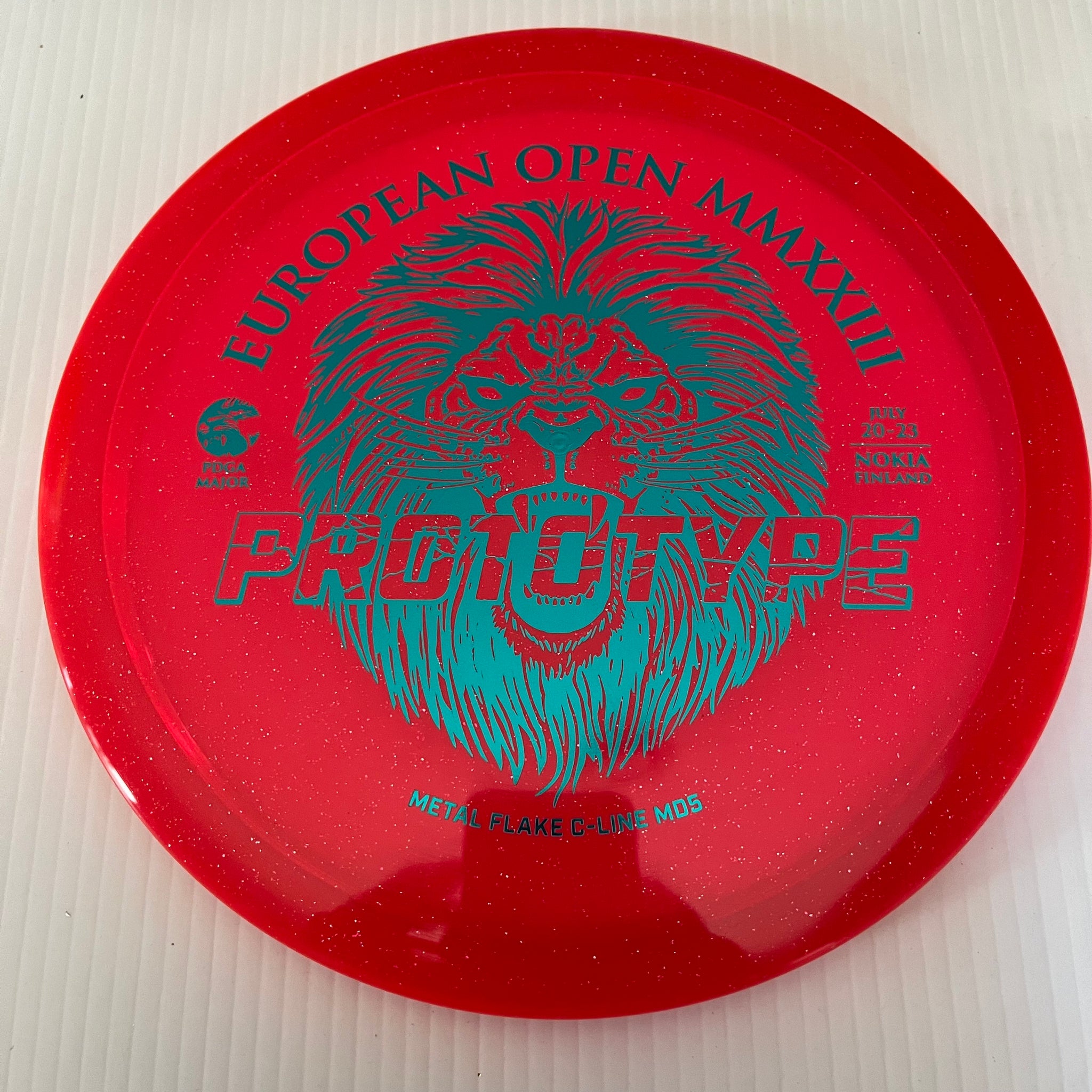 Discmania Prototype European Open Metal Flake C-Line MD5 5/3/0/4