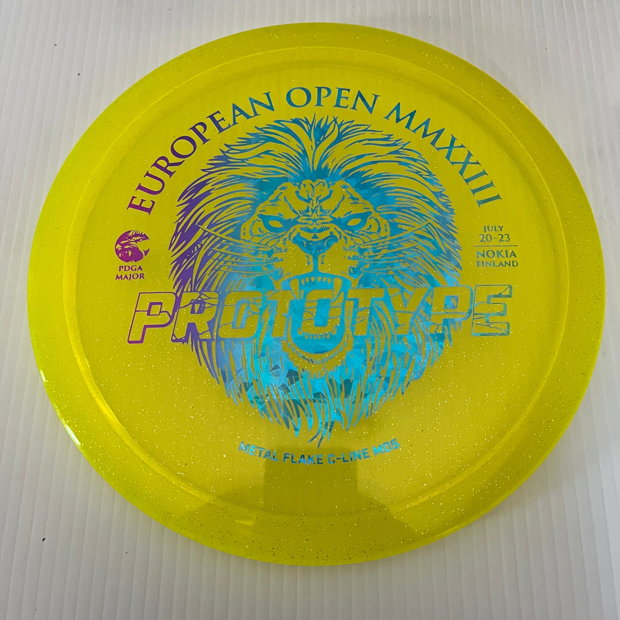 Discmania Prototype European Open Metal Flake C-Line MD5 5/3/0/4