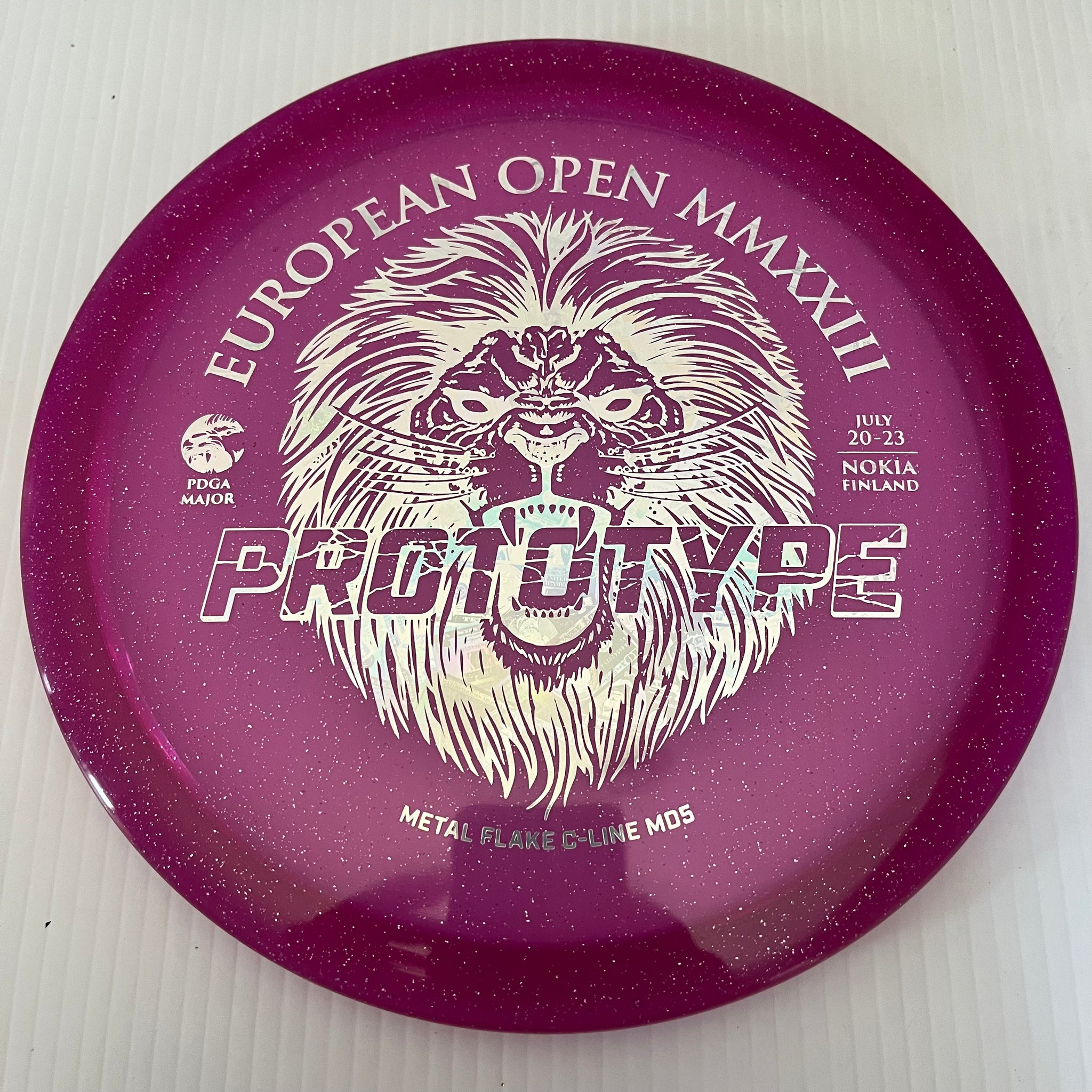 Discmania Prototype European Open Metal Flake C-Line MD5 5/3/0/4