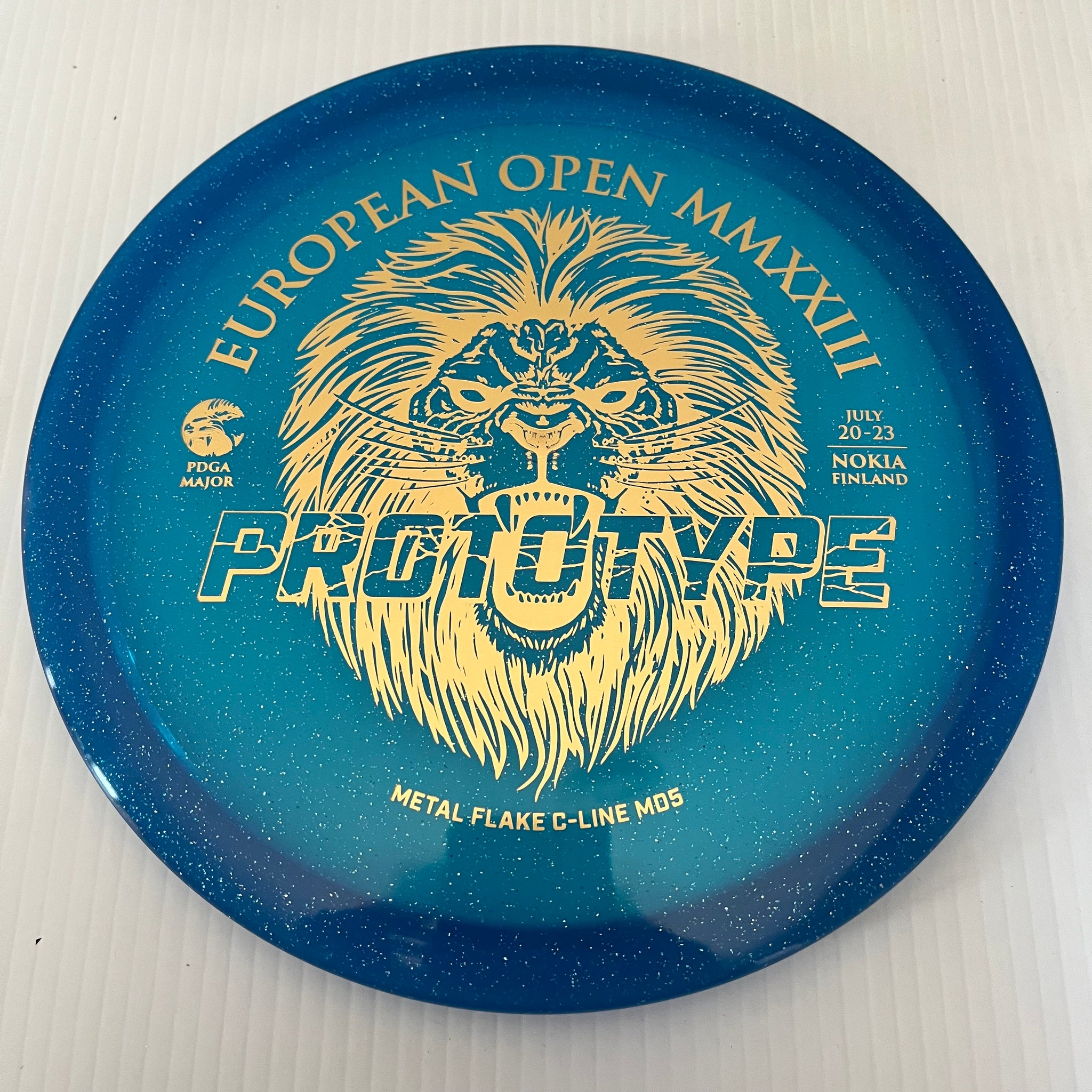Discmania Prototype European Open Metal Flake C-Line MD5 5/3/0/4
