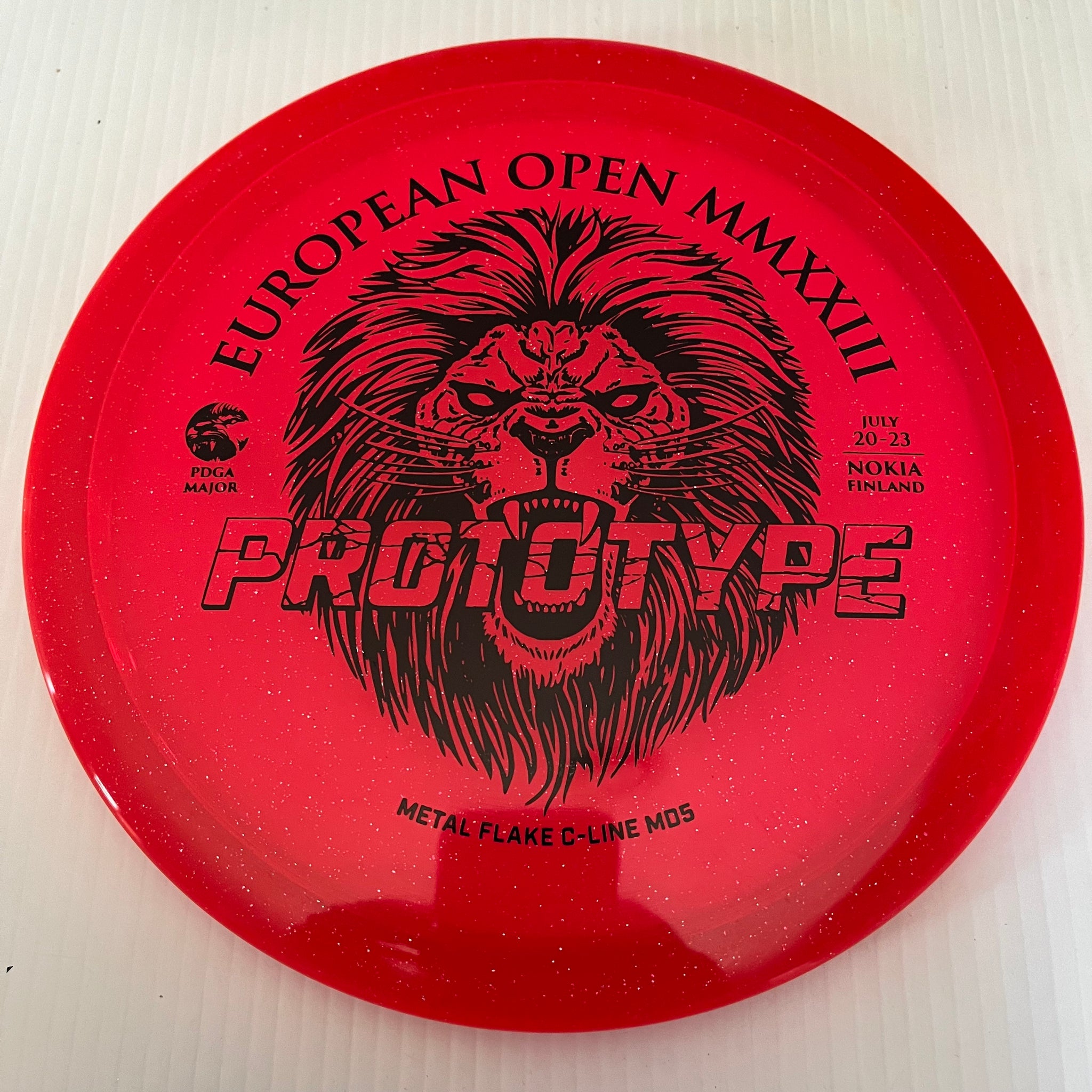 Discmania Prototype European Open Metal Flake C-Line MD5 5/3/0/4