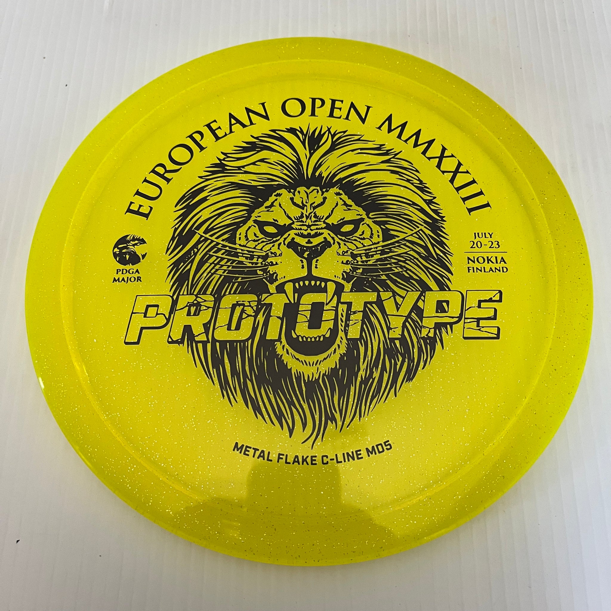 Discmania Prototype European Open Metal Flake C-Line MD5 5/3/0/4