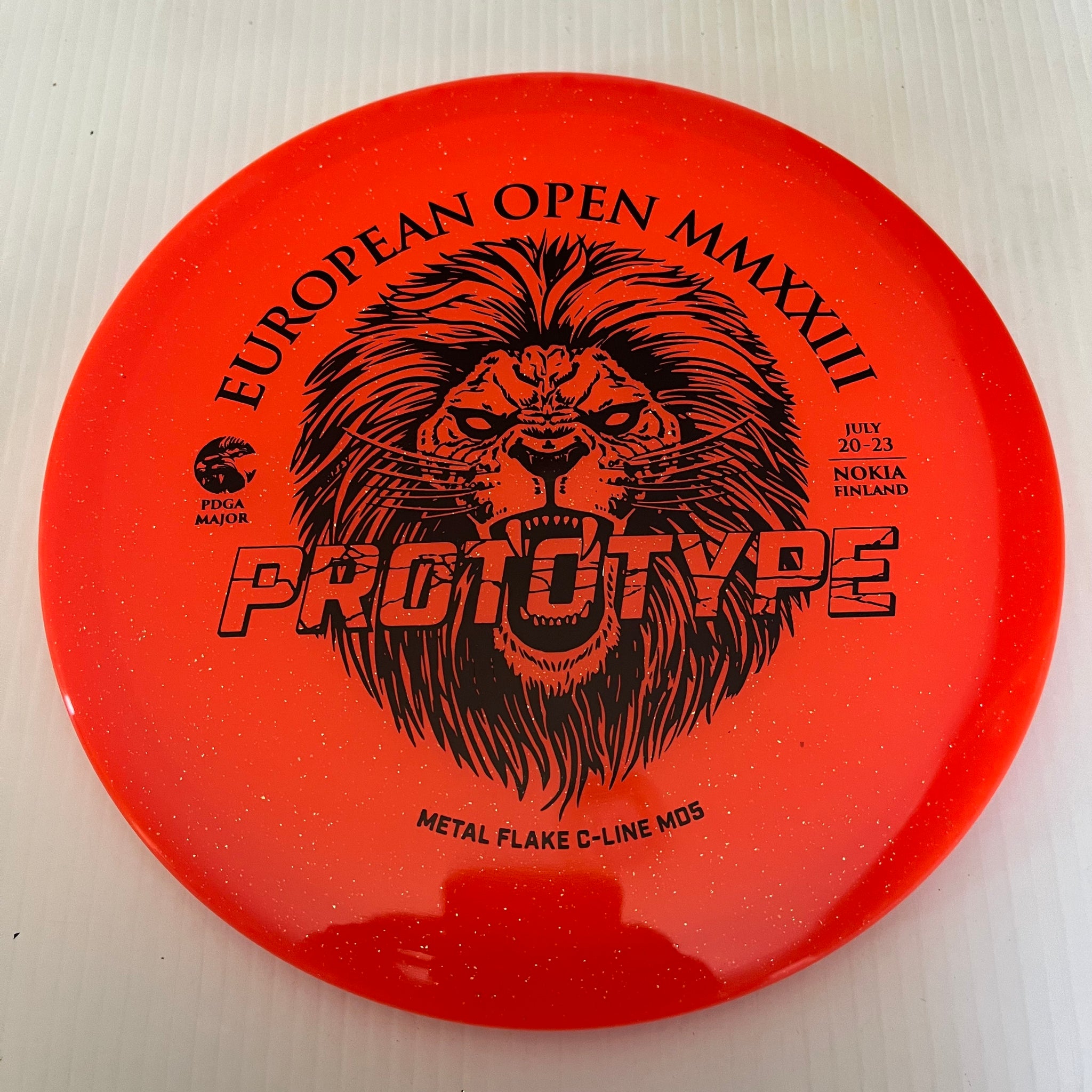 Discmania Prototype European Open Metal Flake C-Line MD5 5/3/0/4