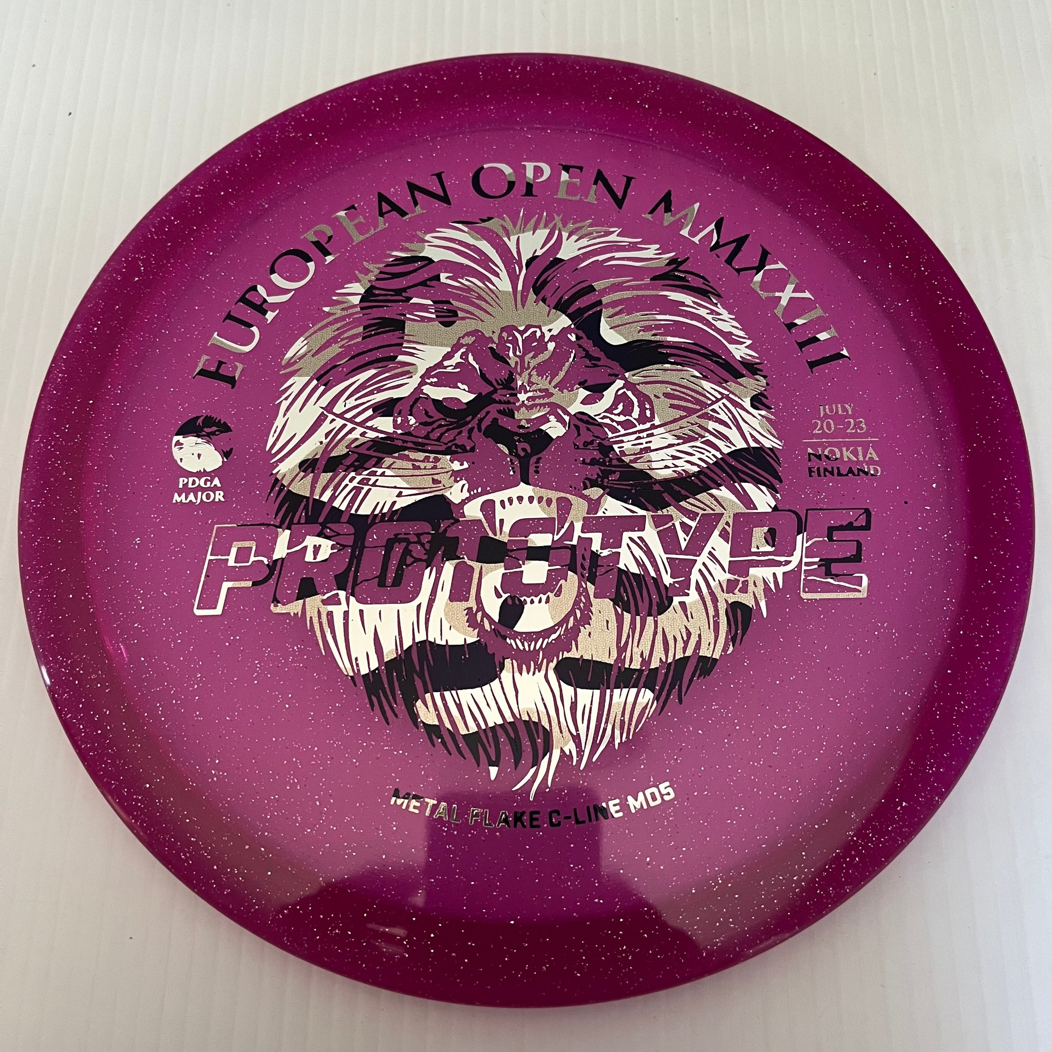 Discmania Prototype European Open Metal Flake C-Line MD5 5/3/0/4