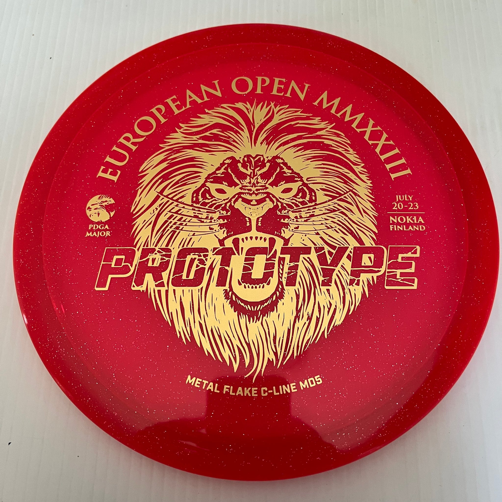 Discmania Prototype European Open Metal Flake C-Line MD5 5/3/0/4
