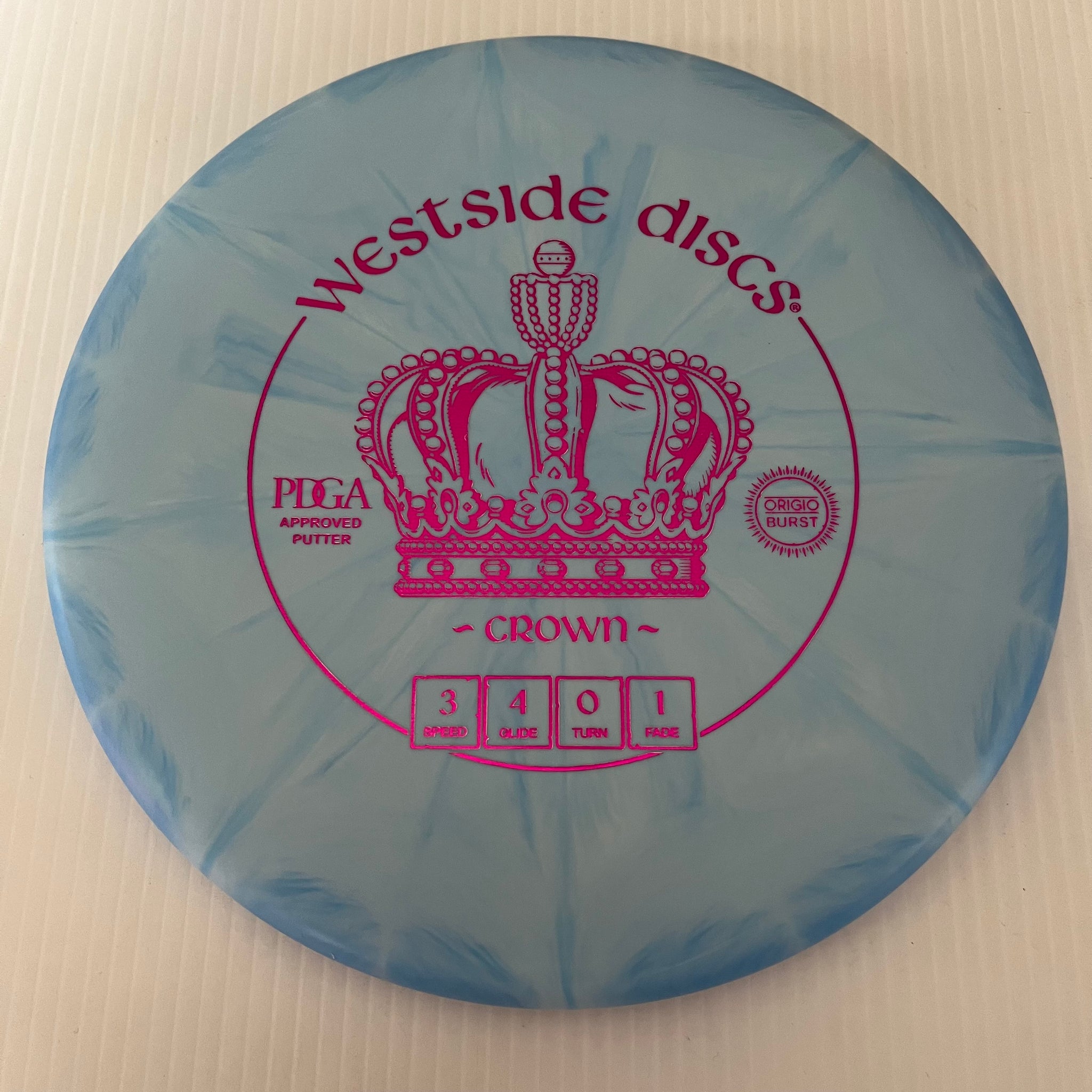 Westside Discs Origio Burst Crown 3/4/0/1