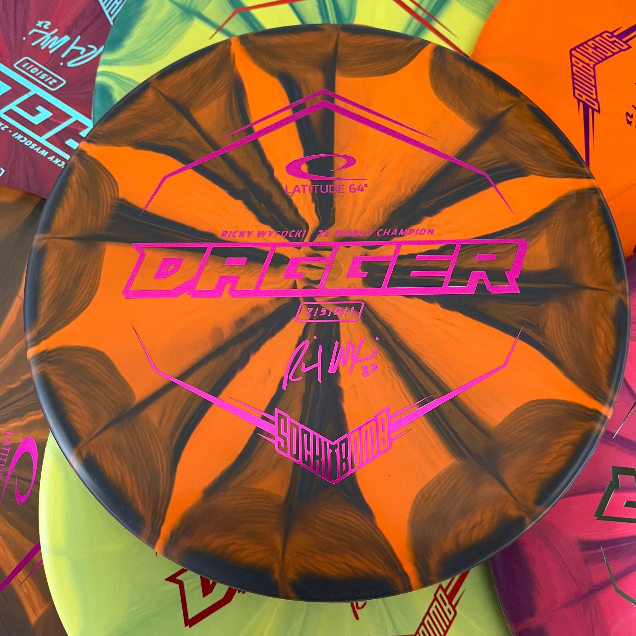 Latitude 64° 2x Ricky Wysocki Sockibomb Zero Hard Burst Dagger 2/5/0/1