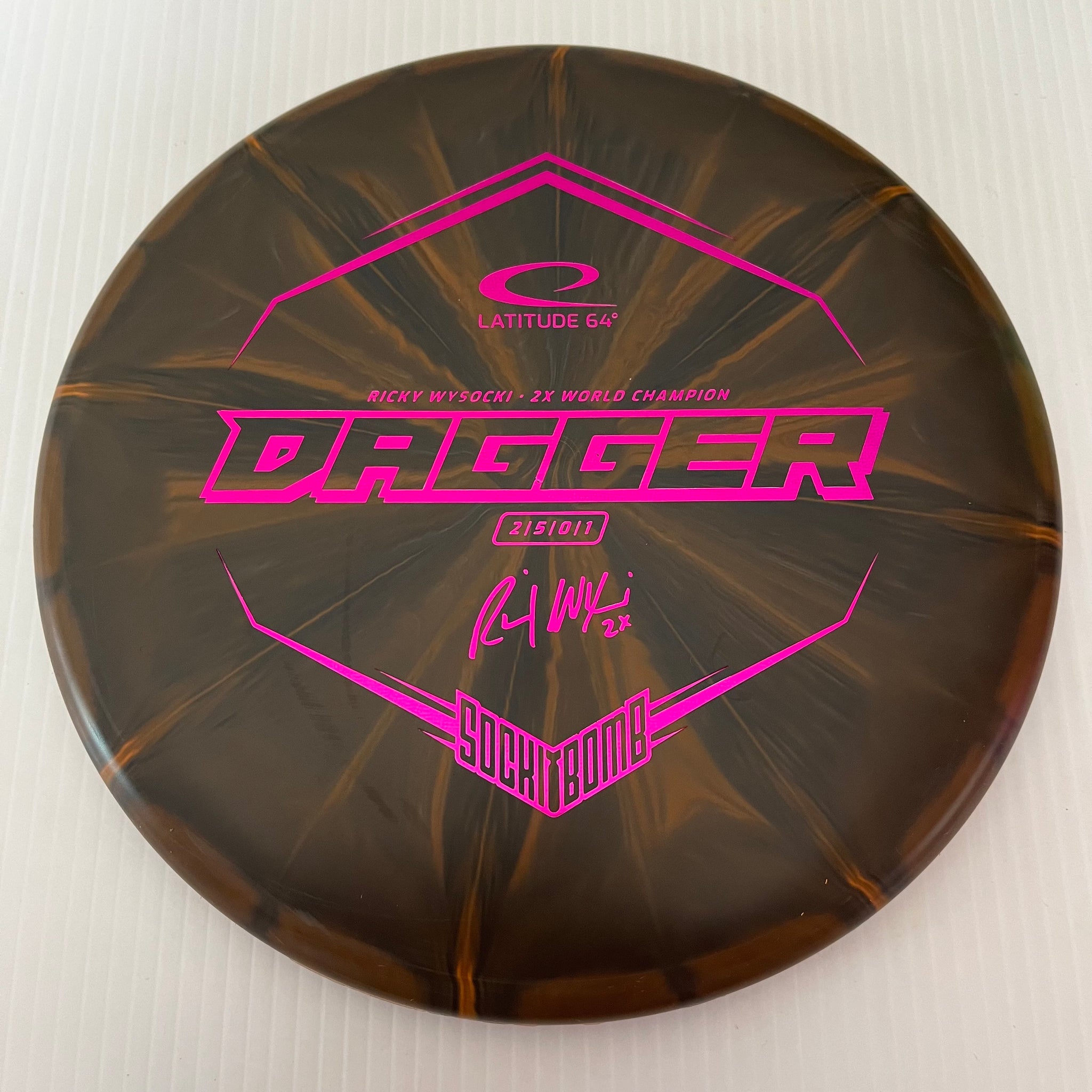 Latitude 64° 2x Ricky Wysocki Sockibomb Zero Hard Burst Dagger 2/5/0/1