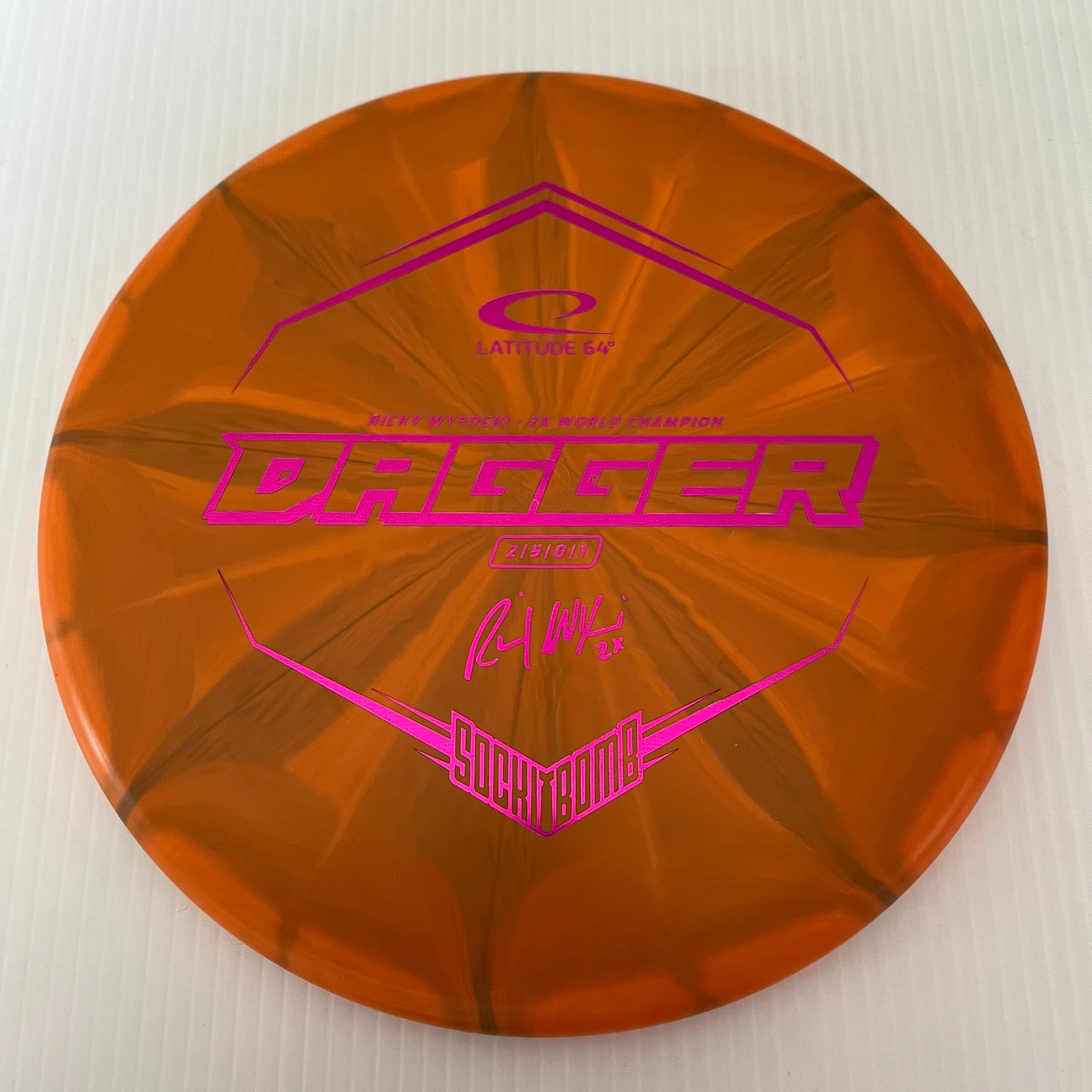Latitude 64° 2x Ricky Wysocki Sockibomb Zero Hard Burst Dagger 2/5/0/1