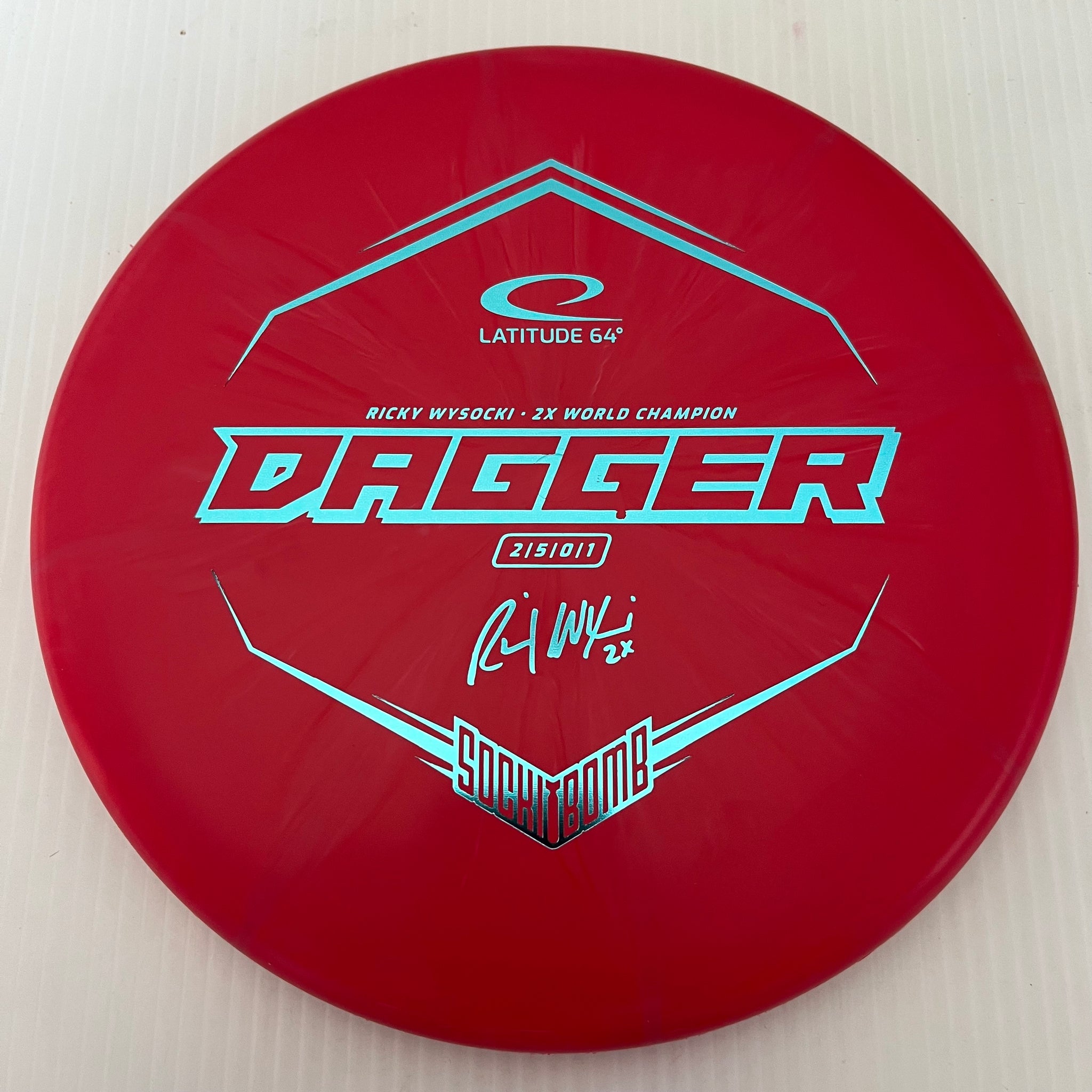 Latitude 64° 2x Ricky Wysocki Sockibomb Zero Hard Burst Dagger 2/5/0/1