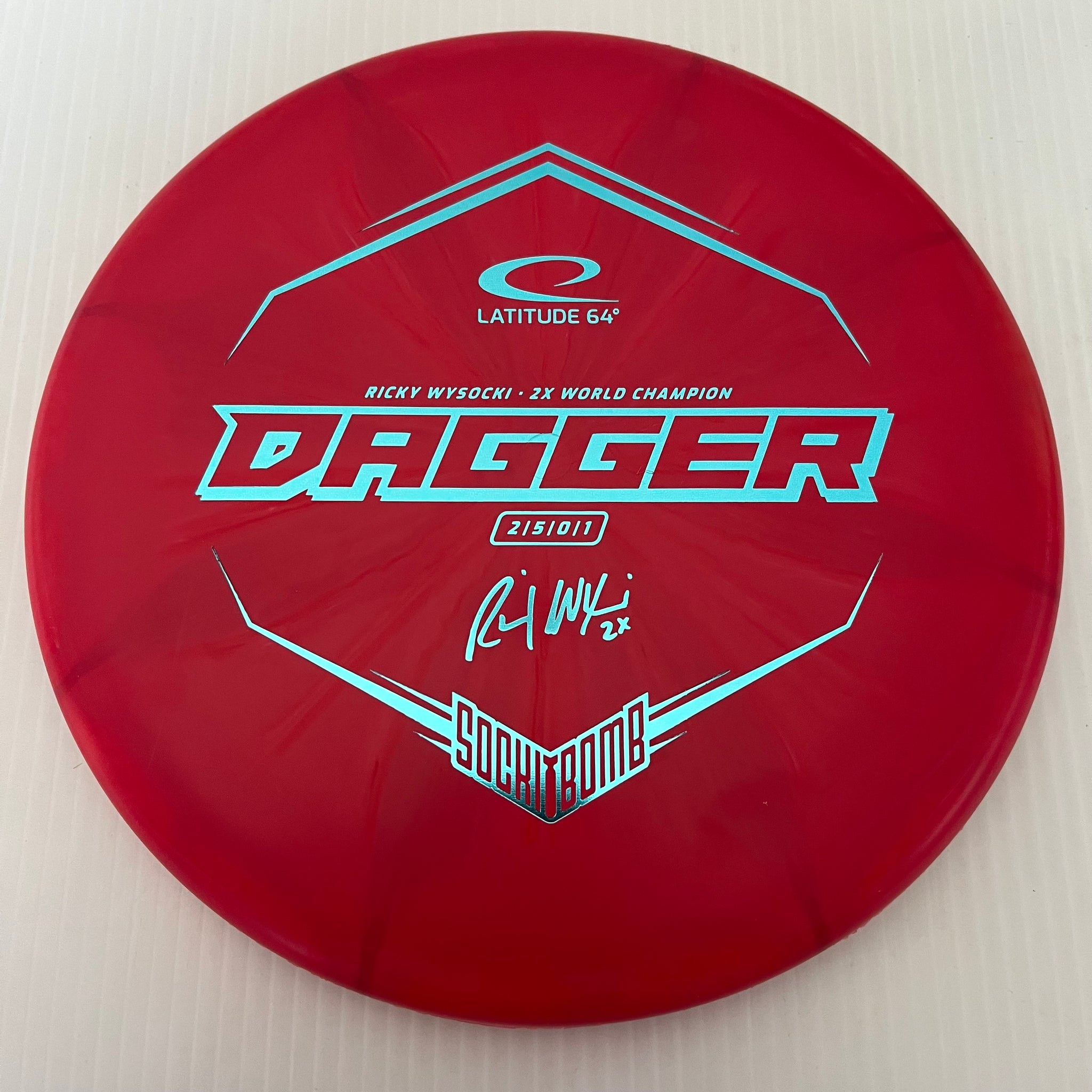 Latitude 64° 2x Ricky Wysocki Sockibomb Zero Hard Burst Dagger 2/5/0/1