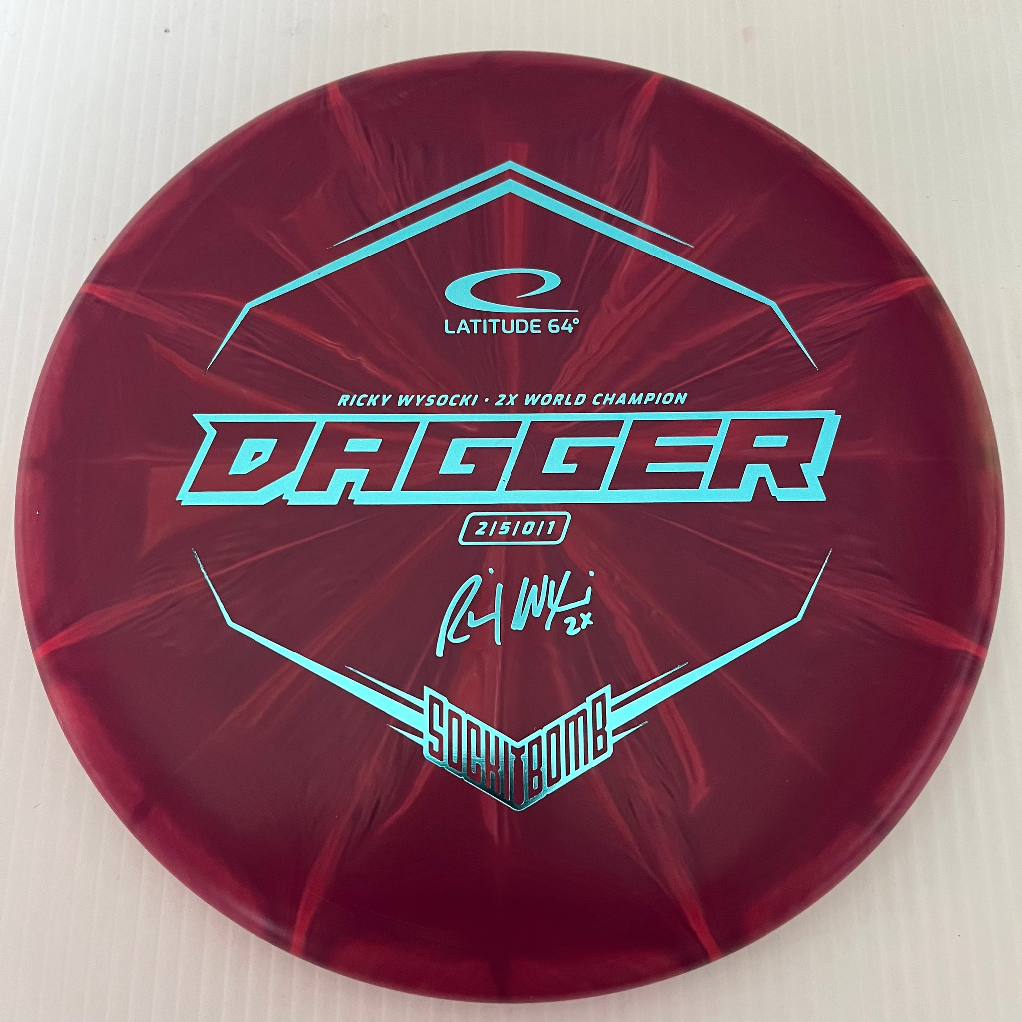 Latitude 64° 2x Ricky Wysocki Sockibomb Zero Hard Burst Dagger 2/5/0/1
