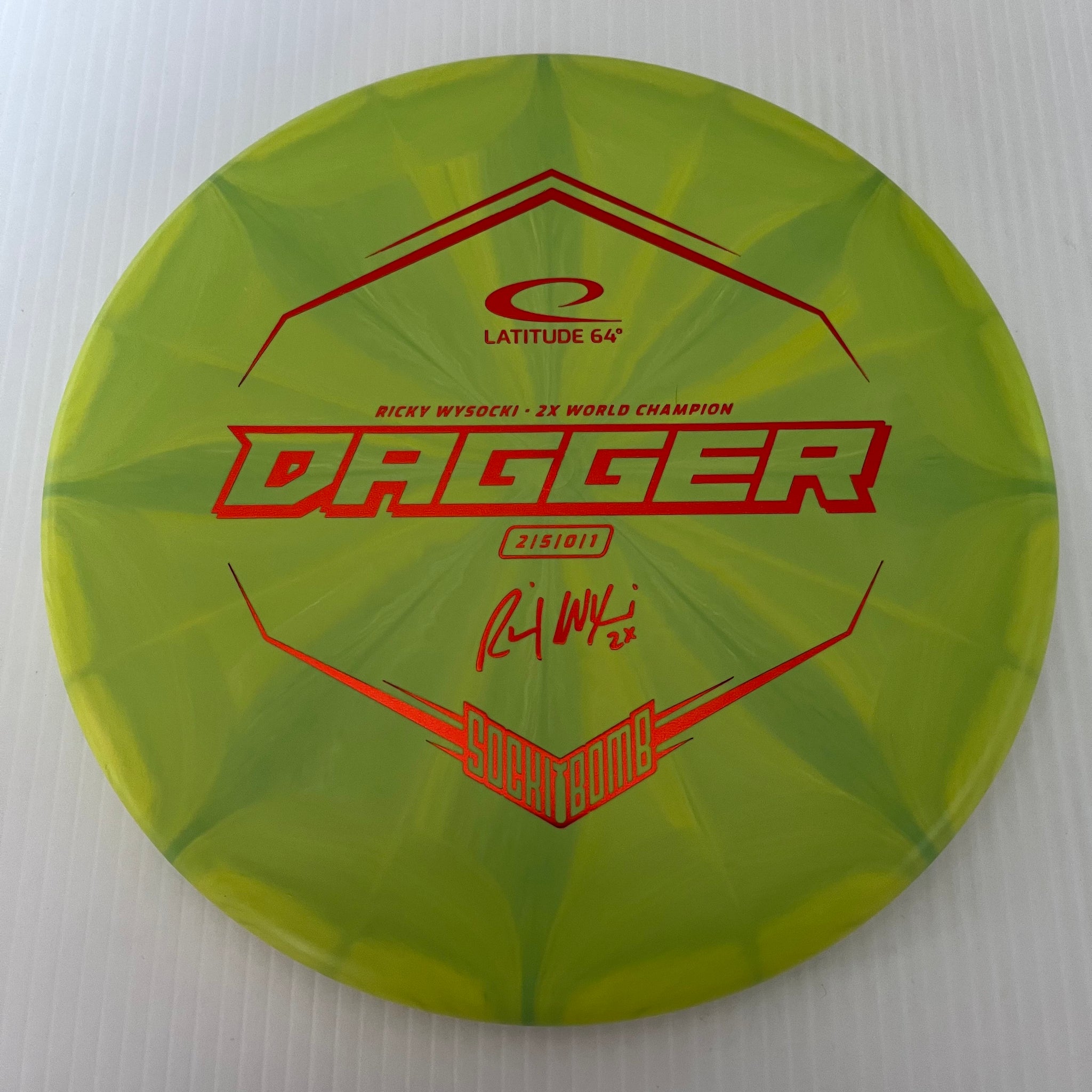 Latitude 64° 2x Ricky Wysocki Sockibomb Zero Hard Burst