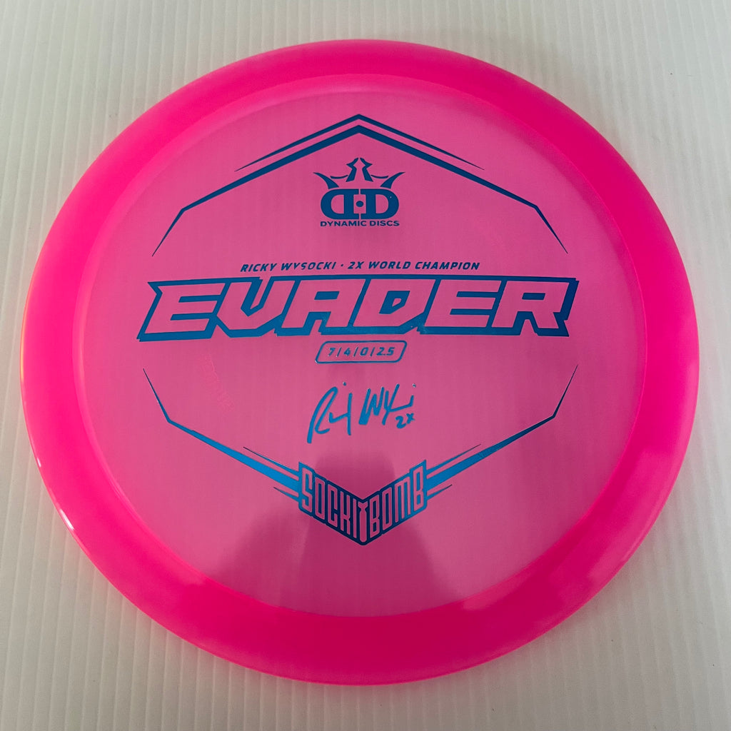 Dynamic Discs 2x Ricky Wysocki Sockibomb Lucid Evader 7/4/0/2.5