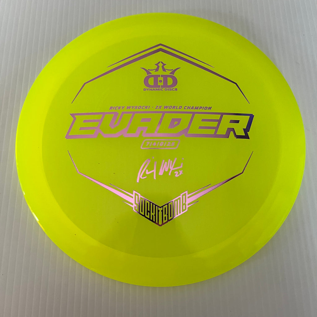 Dynamic Discs 2x Ricky Wysocki Sockibomb Lucid Evader 7/4/0/2.5