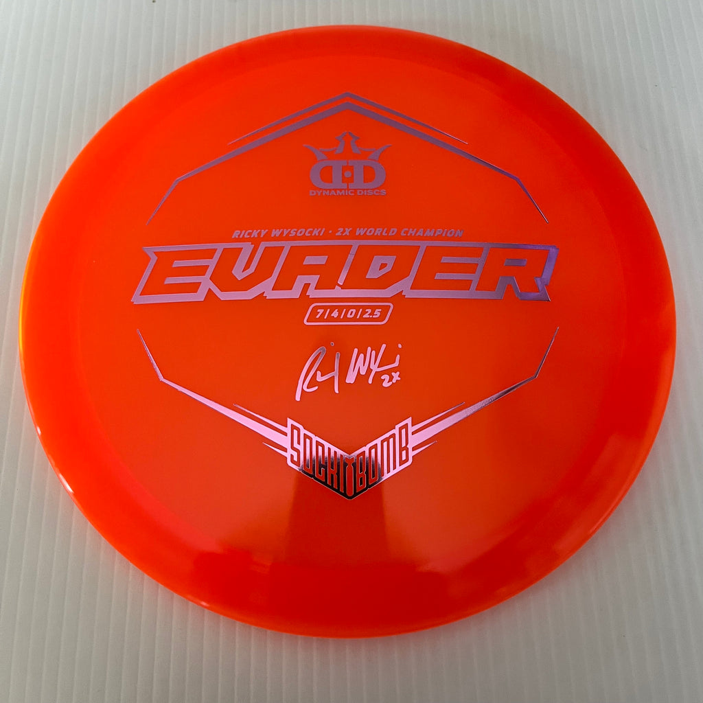 Dynamic Discs 2x Ricky Wysocki Sockibomb Lucid Evader 7/4/0/2.5