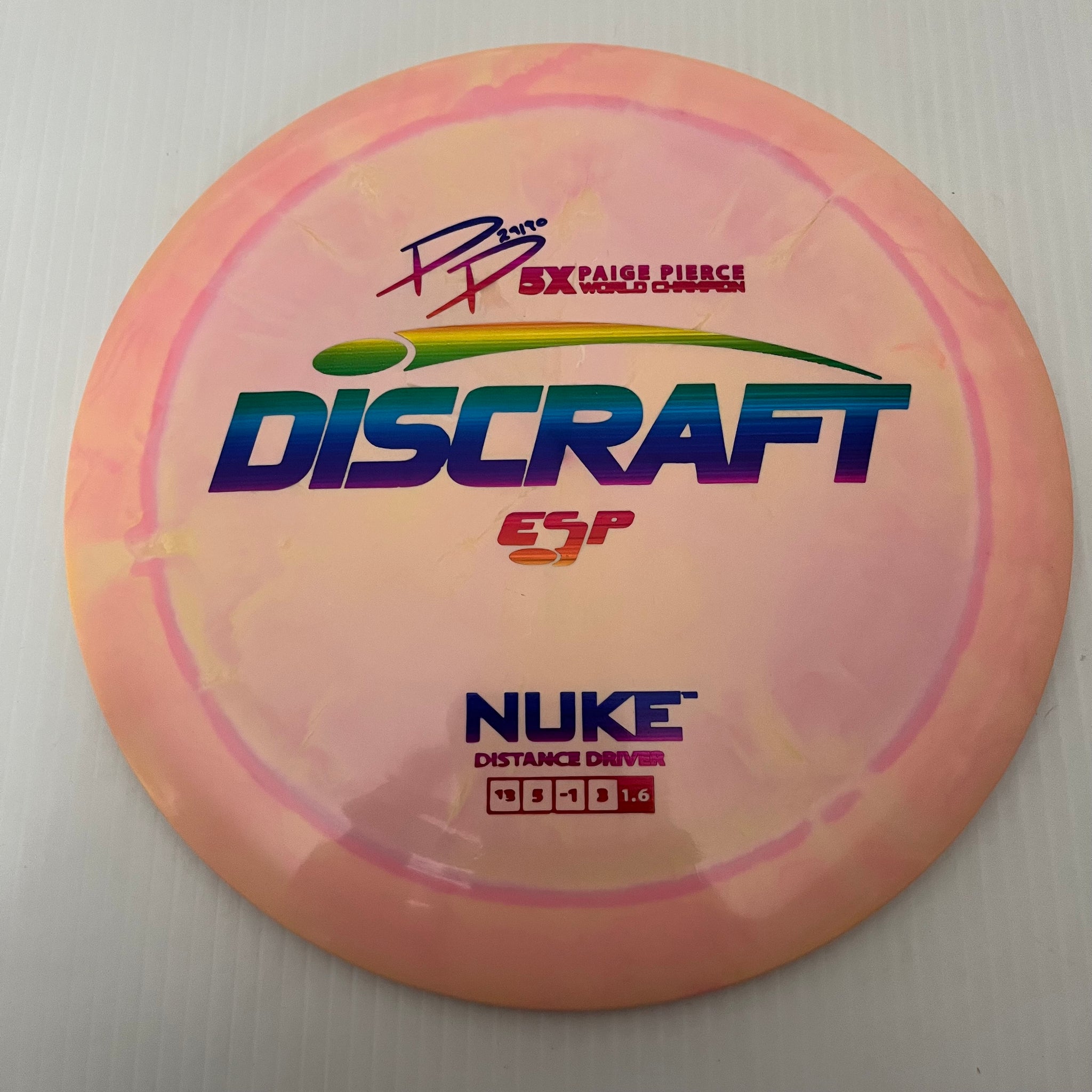 Discraft 5x Paige Pierce ESP Nuke 13/5/-1/3 (170-172g)