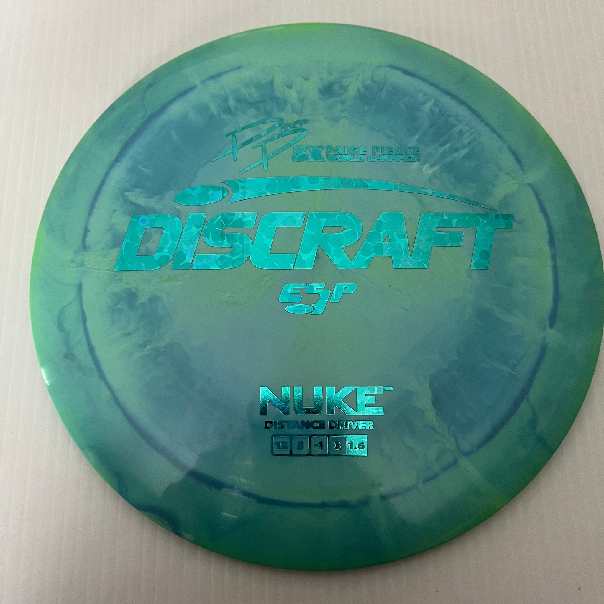 Discraft 5x Paige Pierce ESP Nuke 13/5/-1/3 (170-172g)