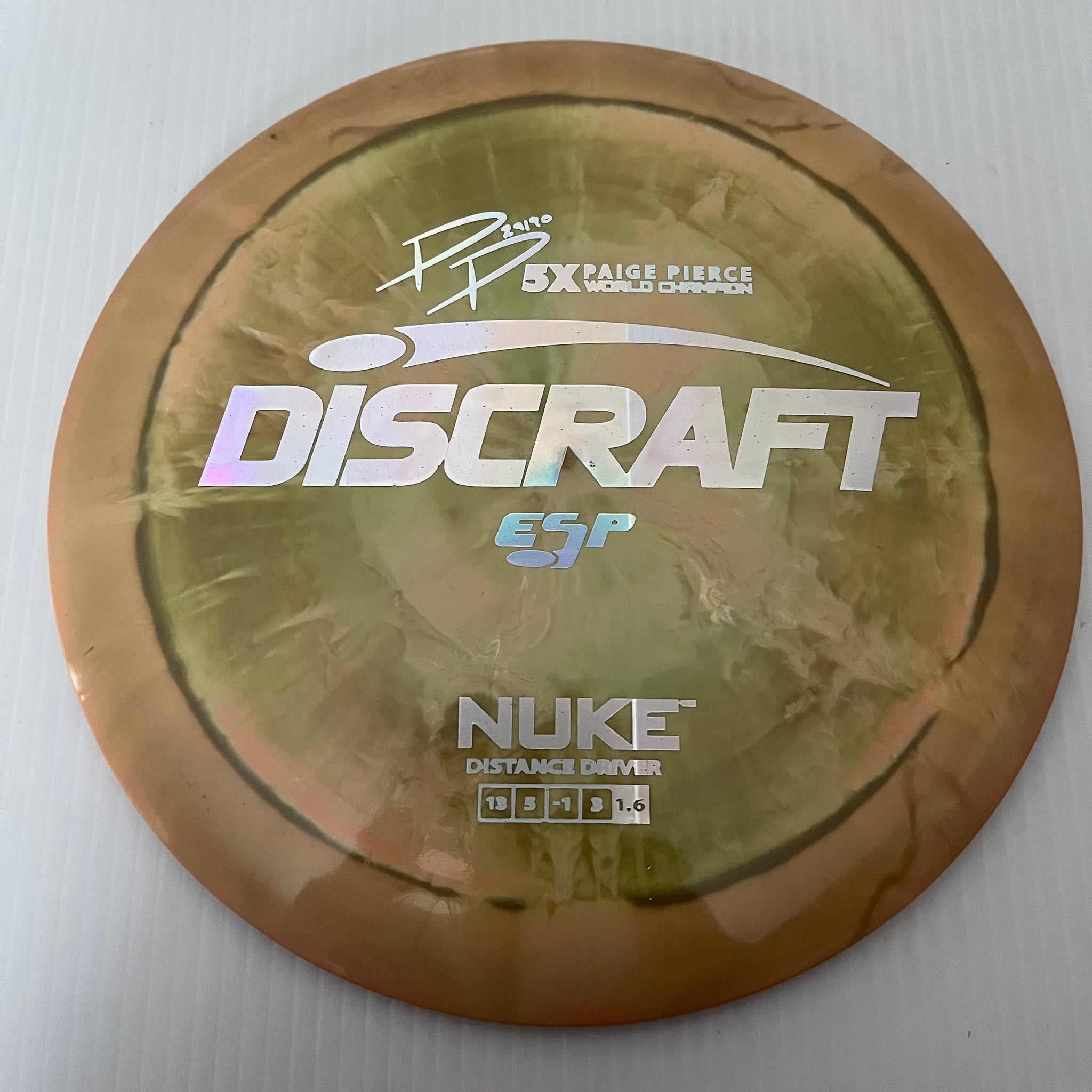 Discraft 5x Paige Pierce ESP Nuke 13/5/-1/3 (170-172g)