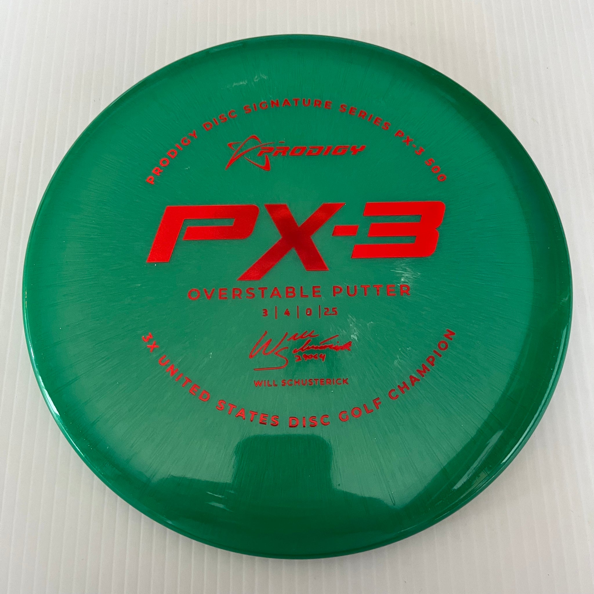 Prodigy 2022 Will Schusterick Tour Series 500 PX-3 3/4/0/2.5