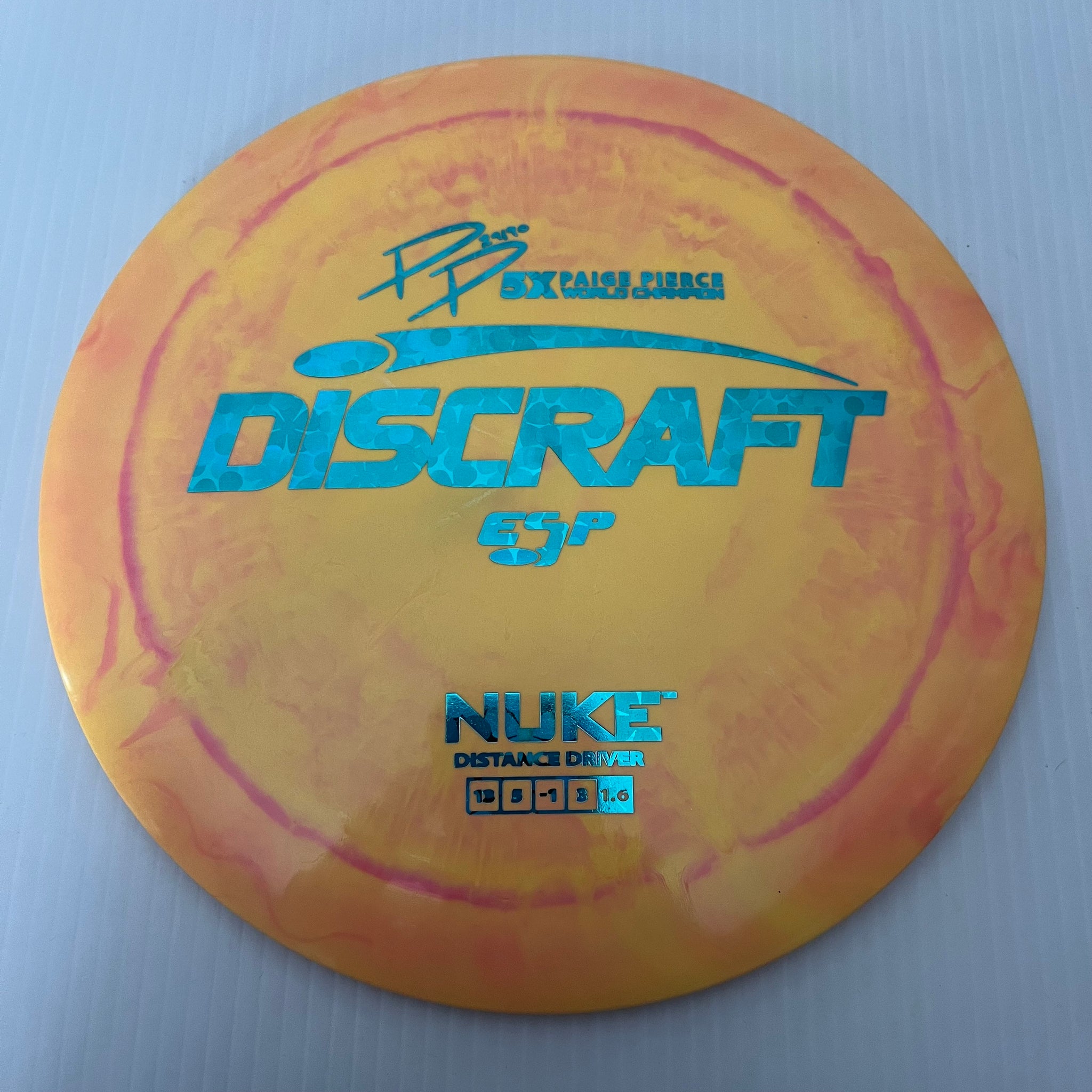 Discraft 5x Paige Pierce ESP Nuke 13/5/-1/3 (170-172g)