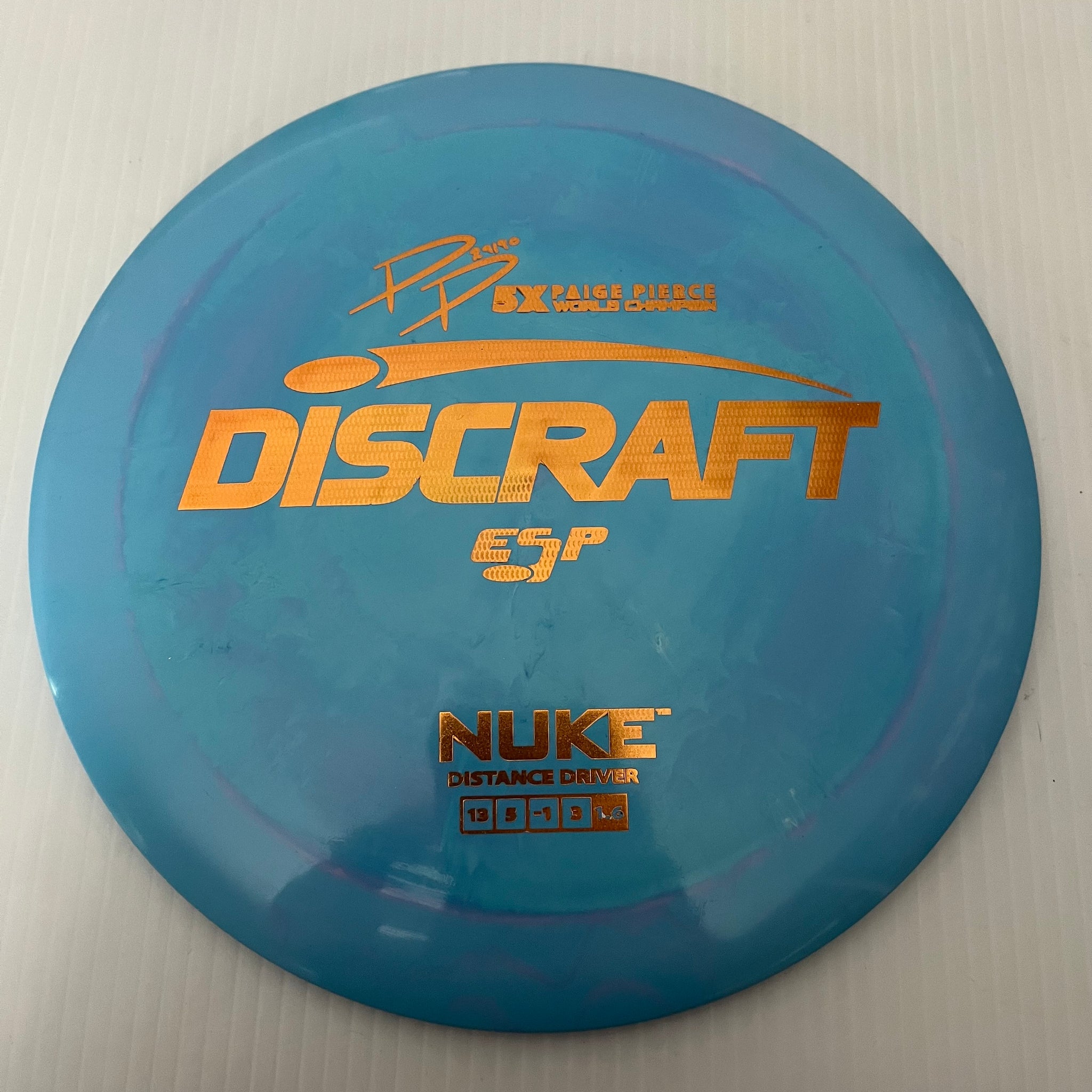 Discraft 5x Paige Pierce ESP Nuke 13/5/-1/3 (170-172g)