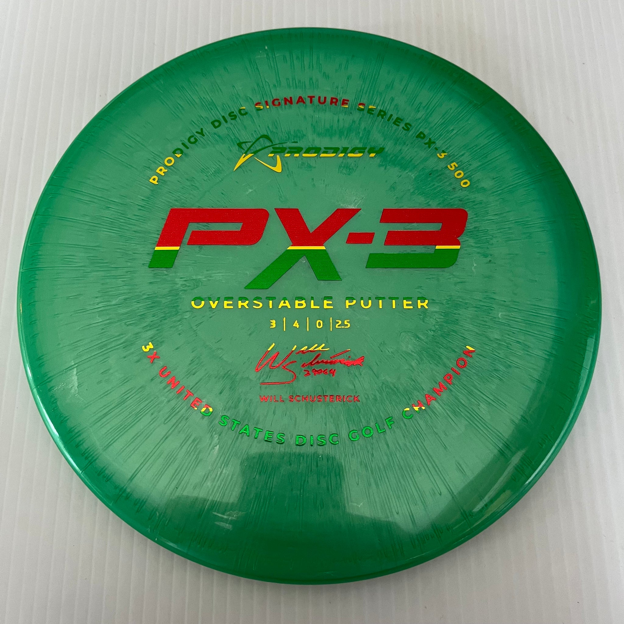 Prodigy 2022 Will Schusterick Tour Series 500 PX-3 3/4/0/2.5