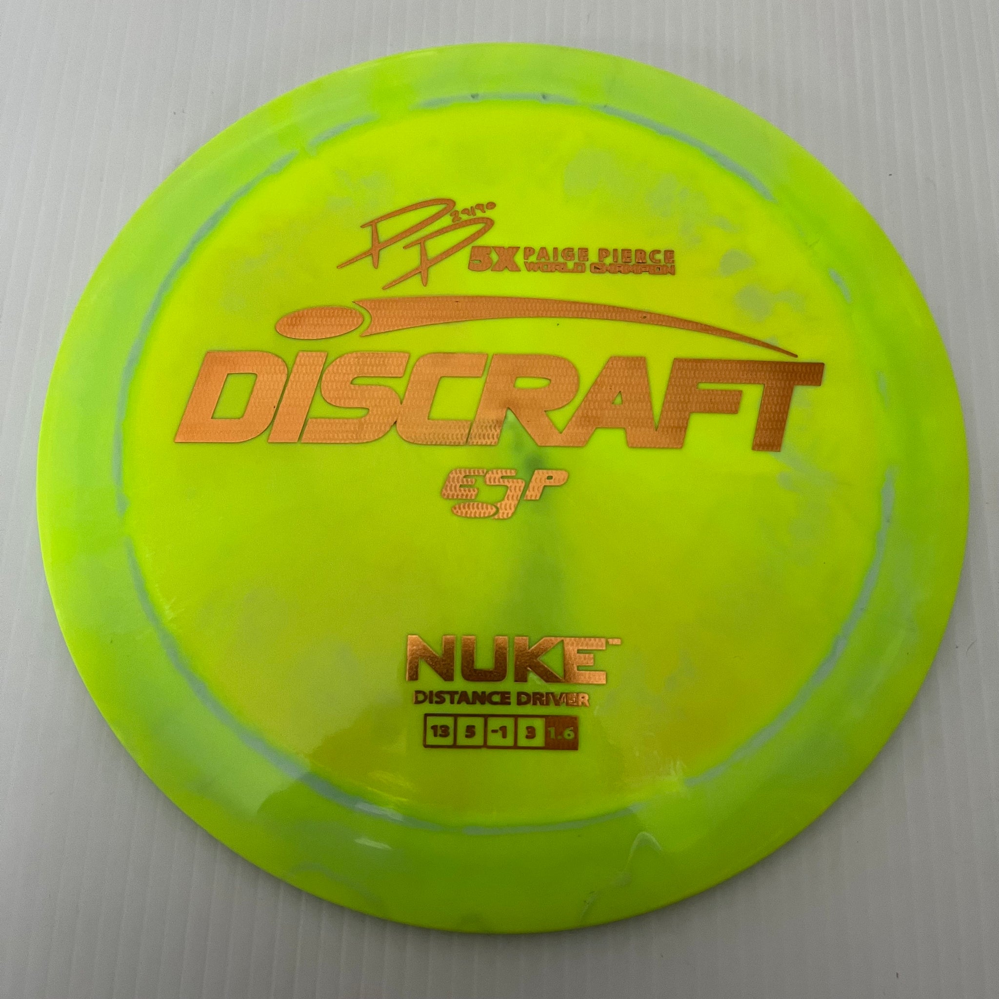 Discraft 5x Paige Pierce ESP Nuke 13/5/-1/3 (170-172g)