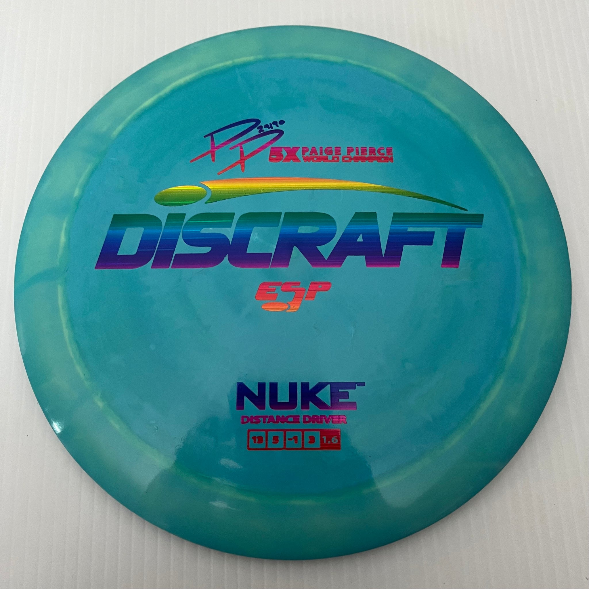 Discraft 5x Paige Pierce ESP Nuke 13/5/-1/3 (170-172g)