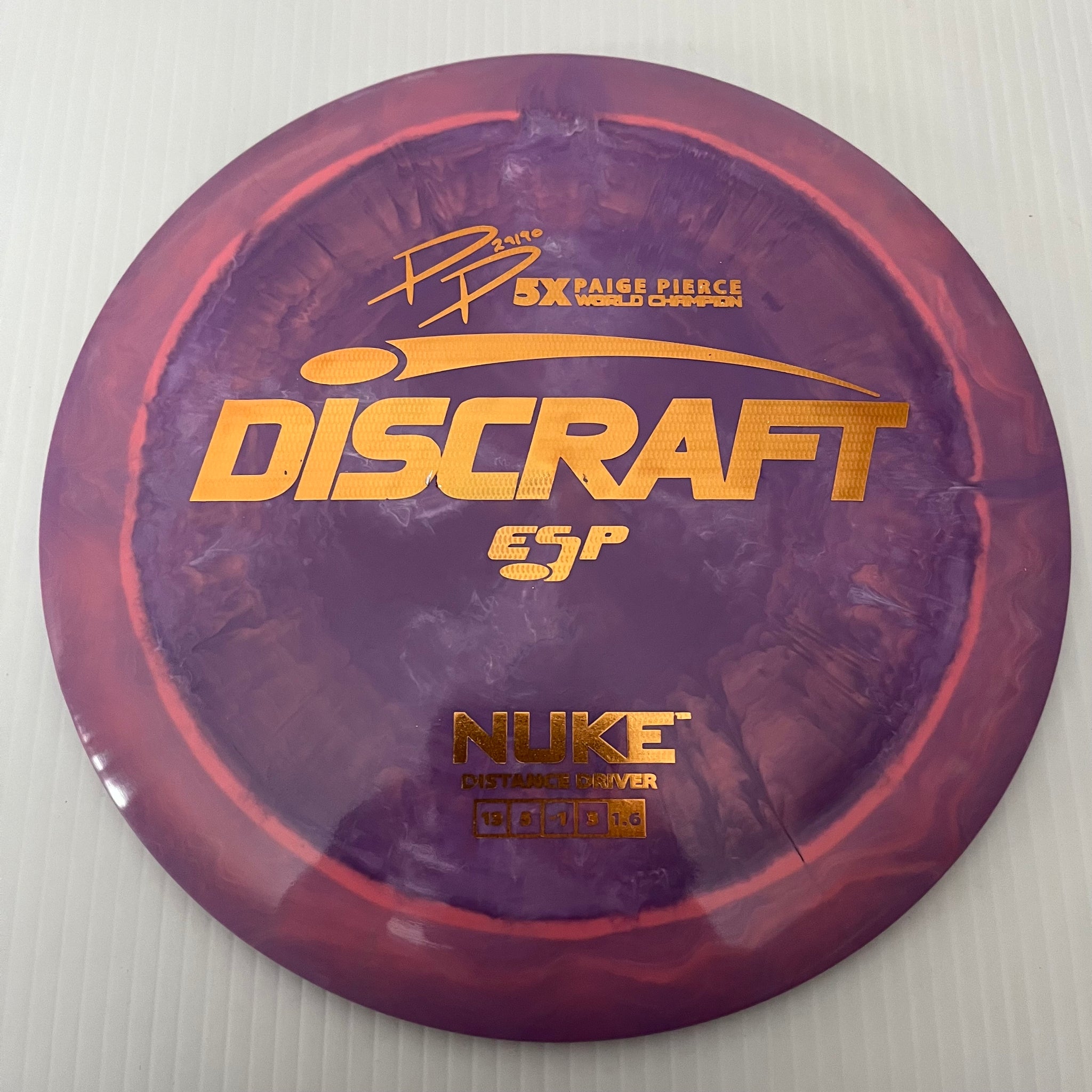 Discraft 5x Paige Pierce ESP Nuke 13/5/-1/3 (170-172g)