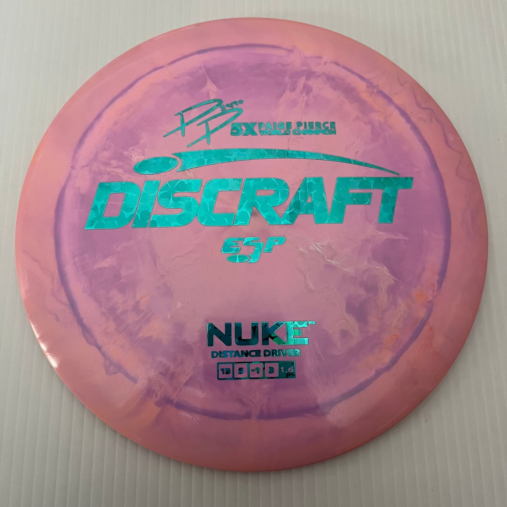 Discraft 5x Paige Pierce ESP Nuke 13/5/-1/3 (170-172g)