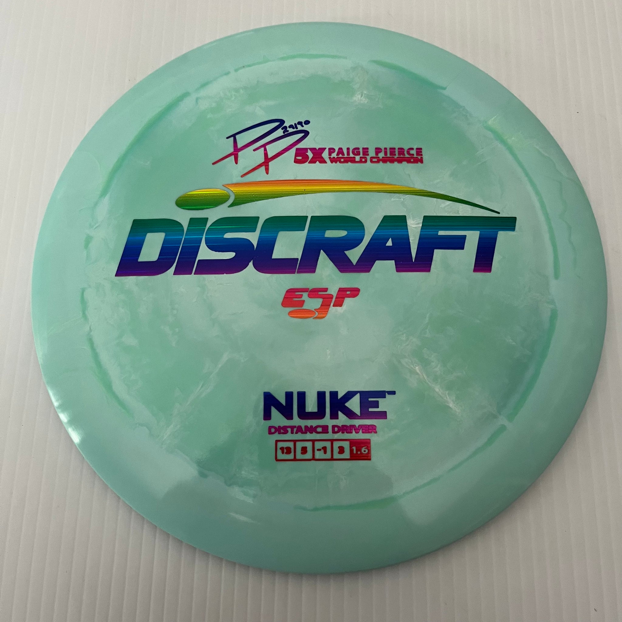 Discraft 5x Paige Pierce ESP Nuke 13/5/-1/3 (170-172g)