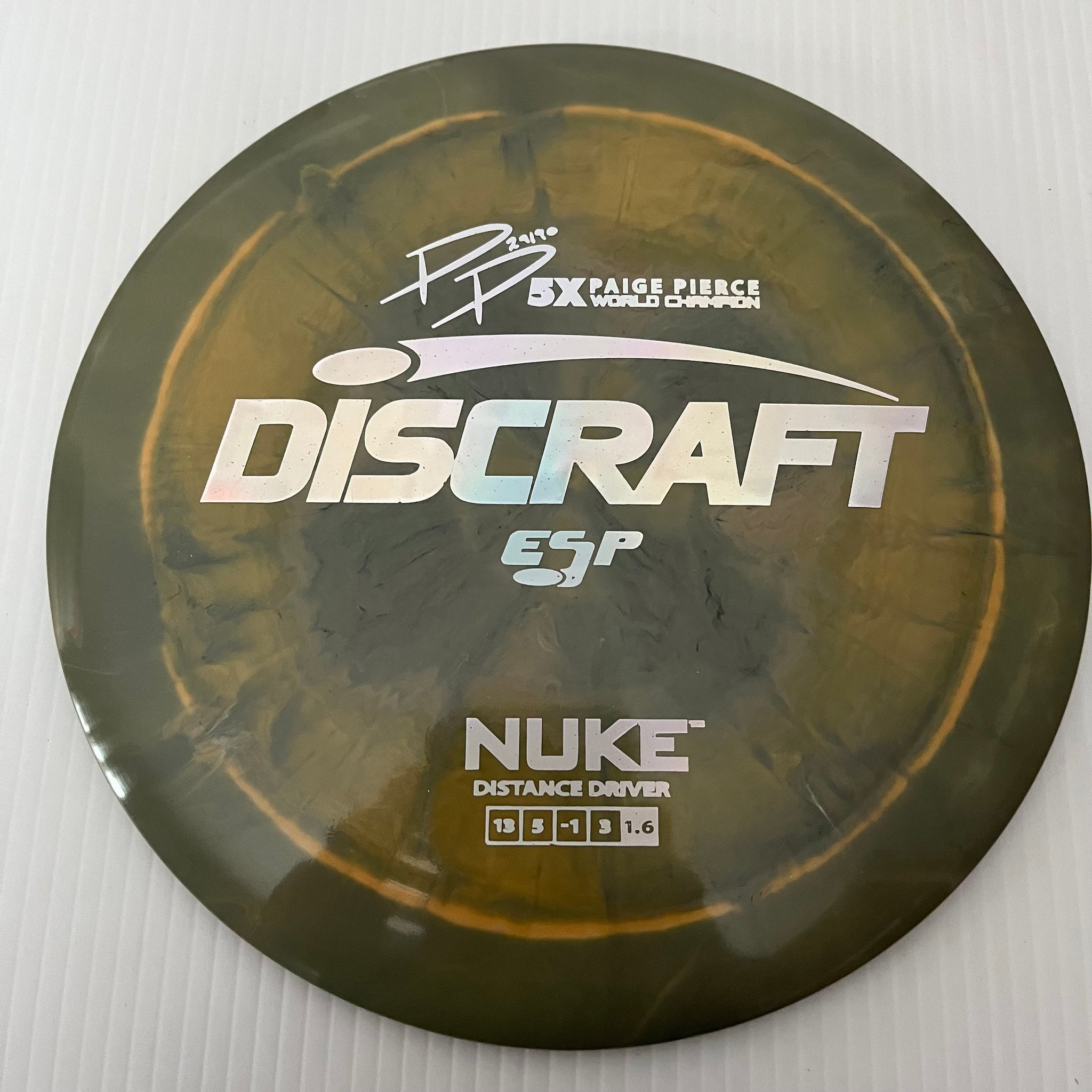Discraft 5x Paige Pierce ESP Nuke 13/5/-1/3 (170-172g)