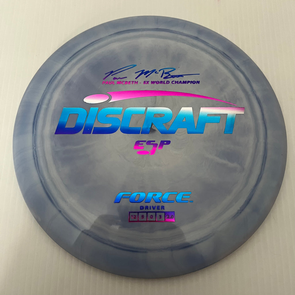 Discraft 5x Paul McBeth ESP Force 12/5/0/3 (173-174 grams)