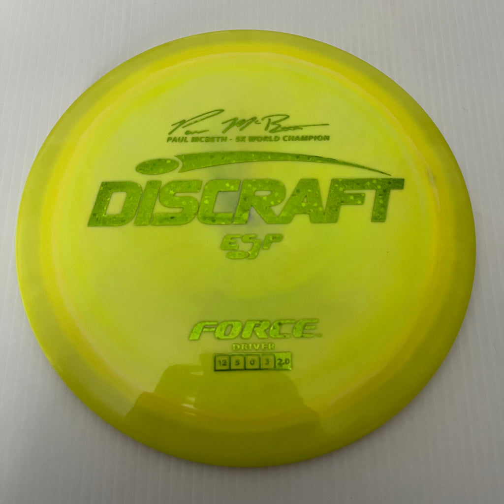 Discraft 5x Paul McBeth ESP Force 12/5/0/3 (173-174 grams)