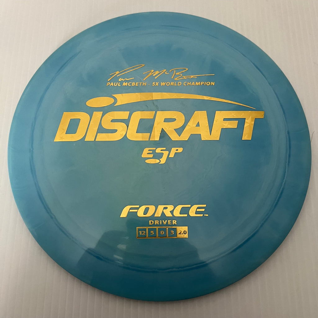 Discraft 5x Paul McBeth ESP Force 12/5/0/3 (173-174 grams)