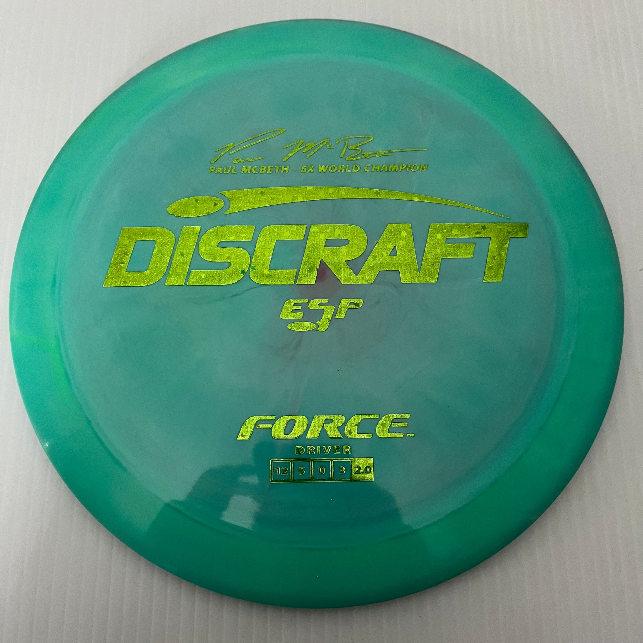 Discraft 5x Paul McBeth ESP Force 12/5/0/3 (173-174 grams)