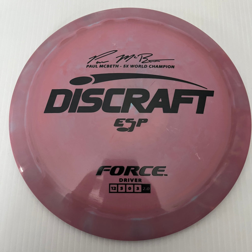 Discraft 5x Paul McBeth ESP Force 12/5/0/3 (173-174 grams)