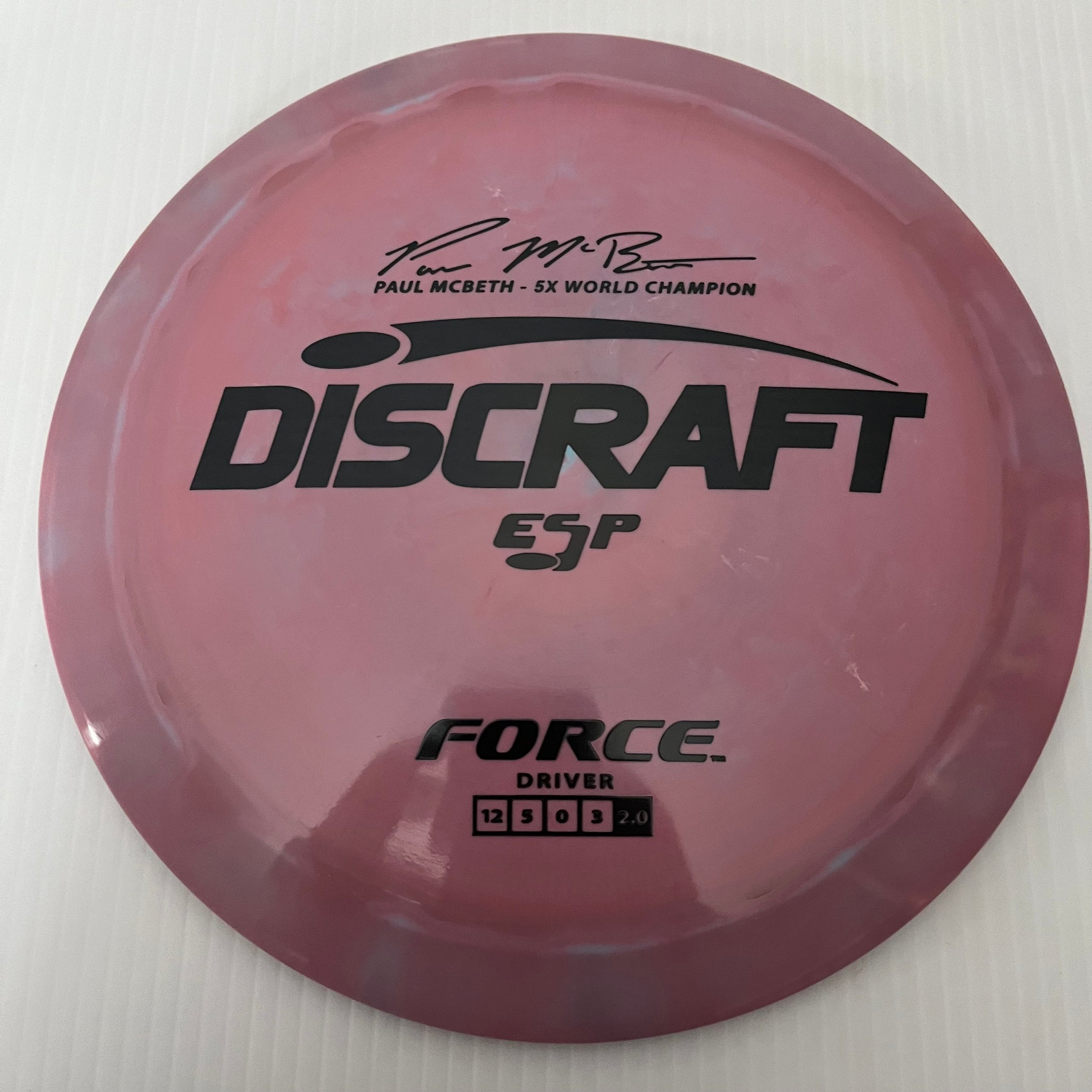 Discraft 5x Paul McBeth ESP Force 12/5/0/3 (173-174 grams)