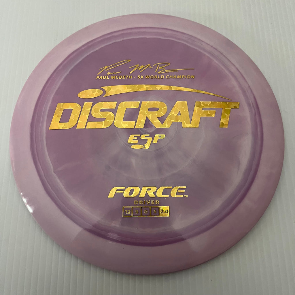 Discraft 5x Paul McBeth ESP Force 12/5/0/3 (173-174 grams)