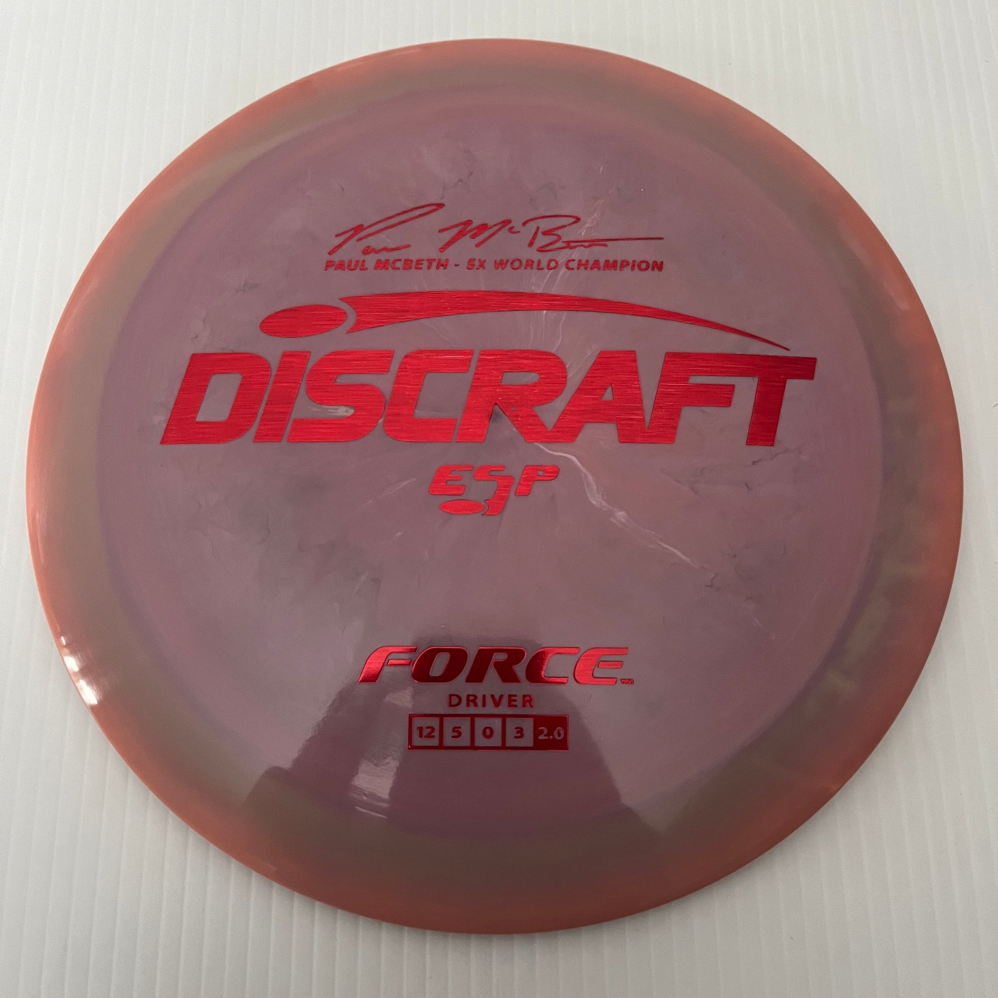 Discraft 5x Paul McBeth ESP Force 12/5/0/3 (173-174 grams)