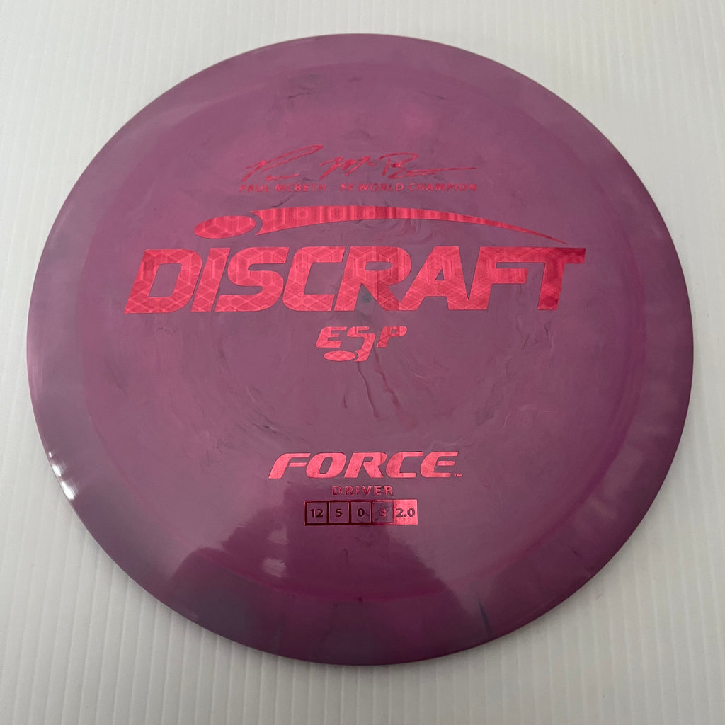 Discraft 5x Paul McBeth ESP Force 12/5/0/3 (173-174 grams)
