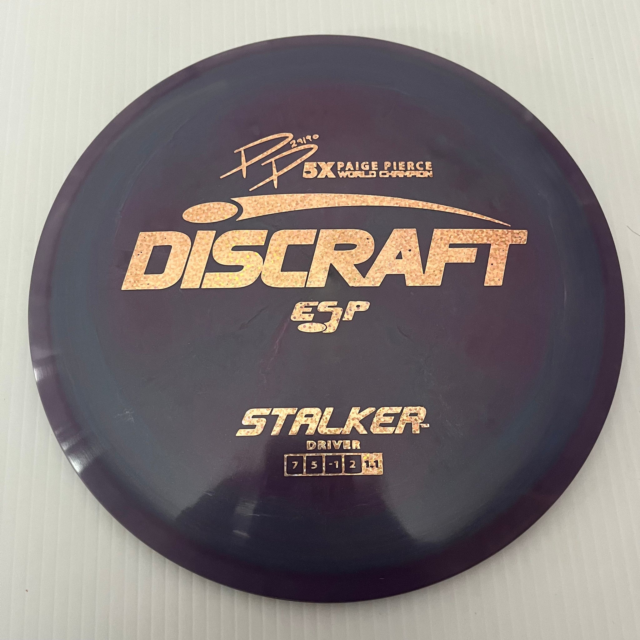 Discraft 5x Paige Pierce ESP Stalker 7/5/-1/2 (173-174 grams)