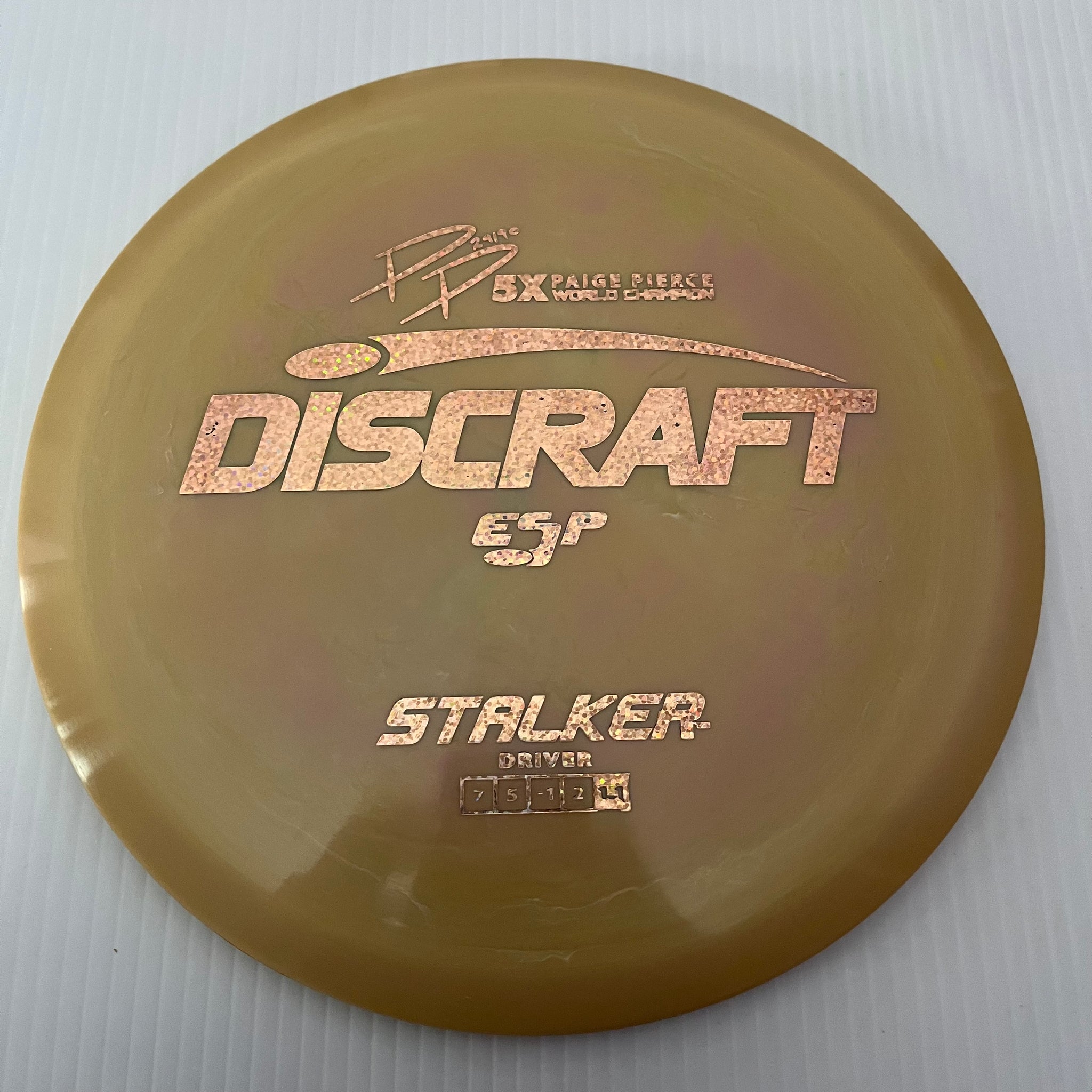 Discraft 5x Paige Pierce ESP Stalker 7/5/-1/2 (173-174 grams)
