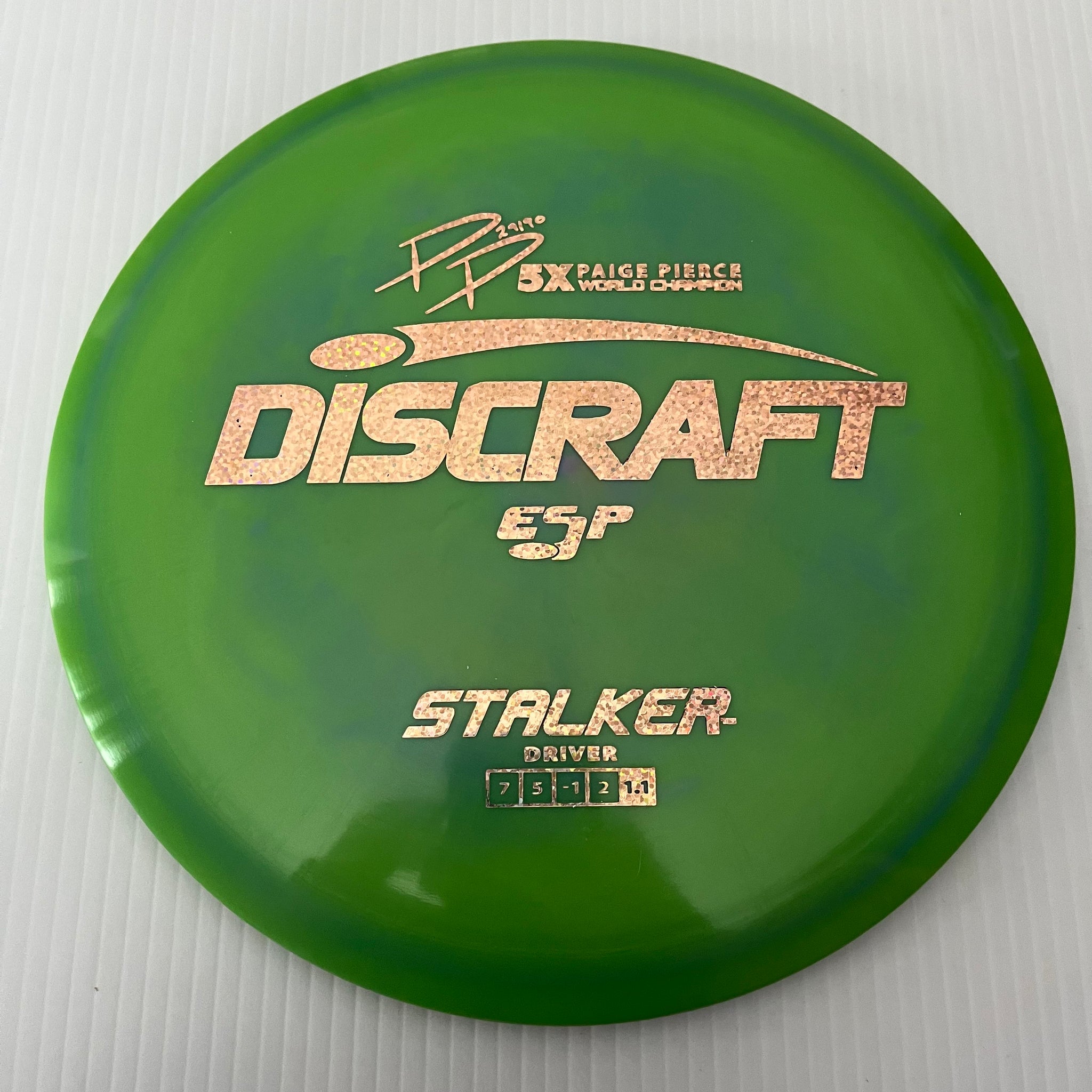 Discraft 5x Paige Pierce ESP Stalker 7/5/-1/2 (173-174 grams)