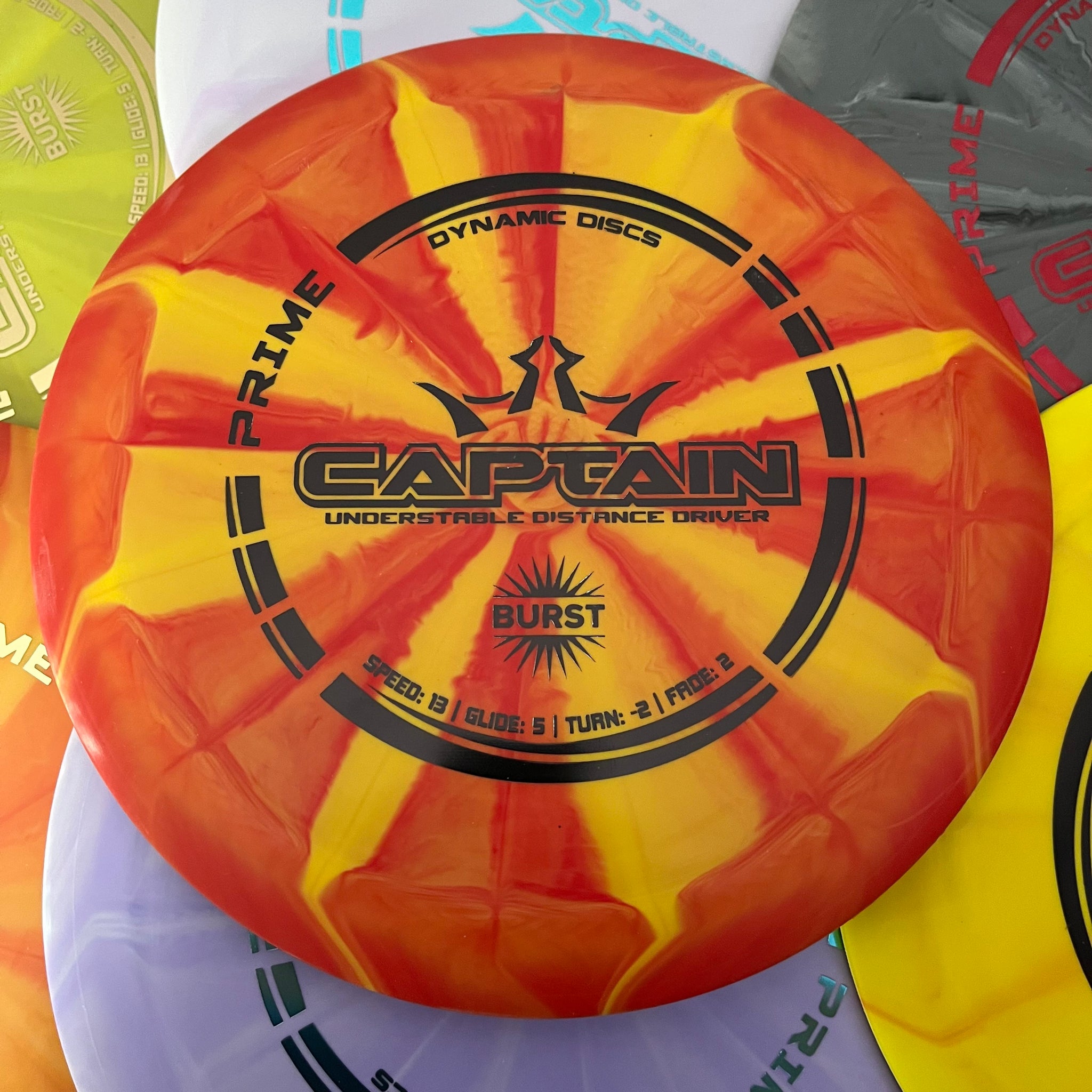Dynamic Discs Prime Burst Captain 13/5/-2/2
